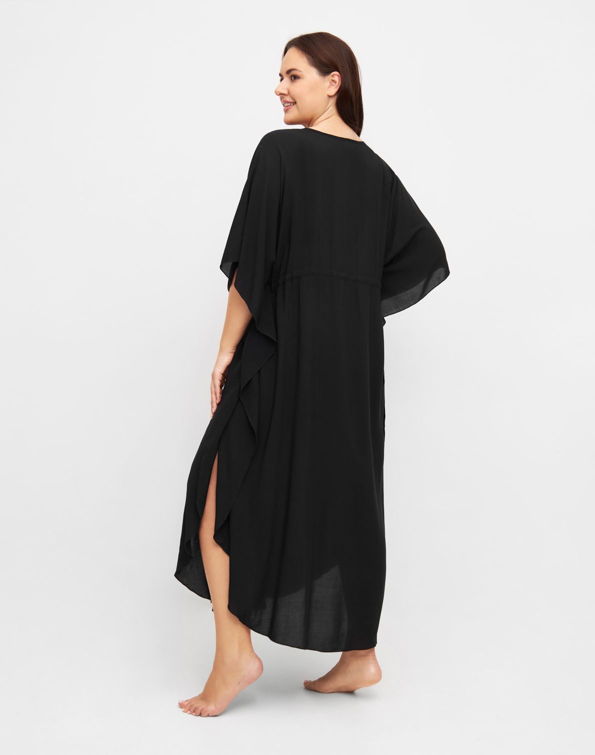 Tunika Ellen Long Plain Black