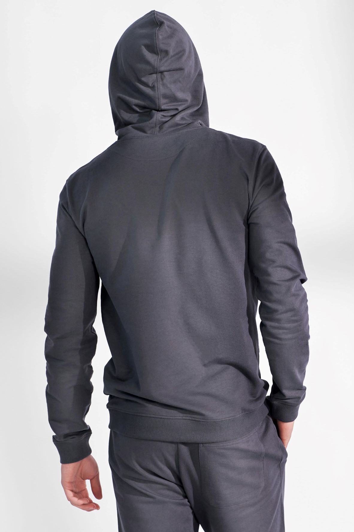 Bread & Boxer Hoodie Iron Grey