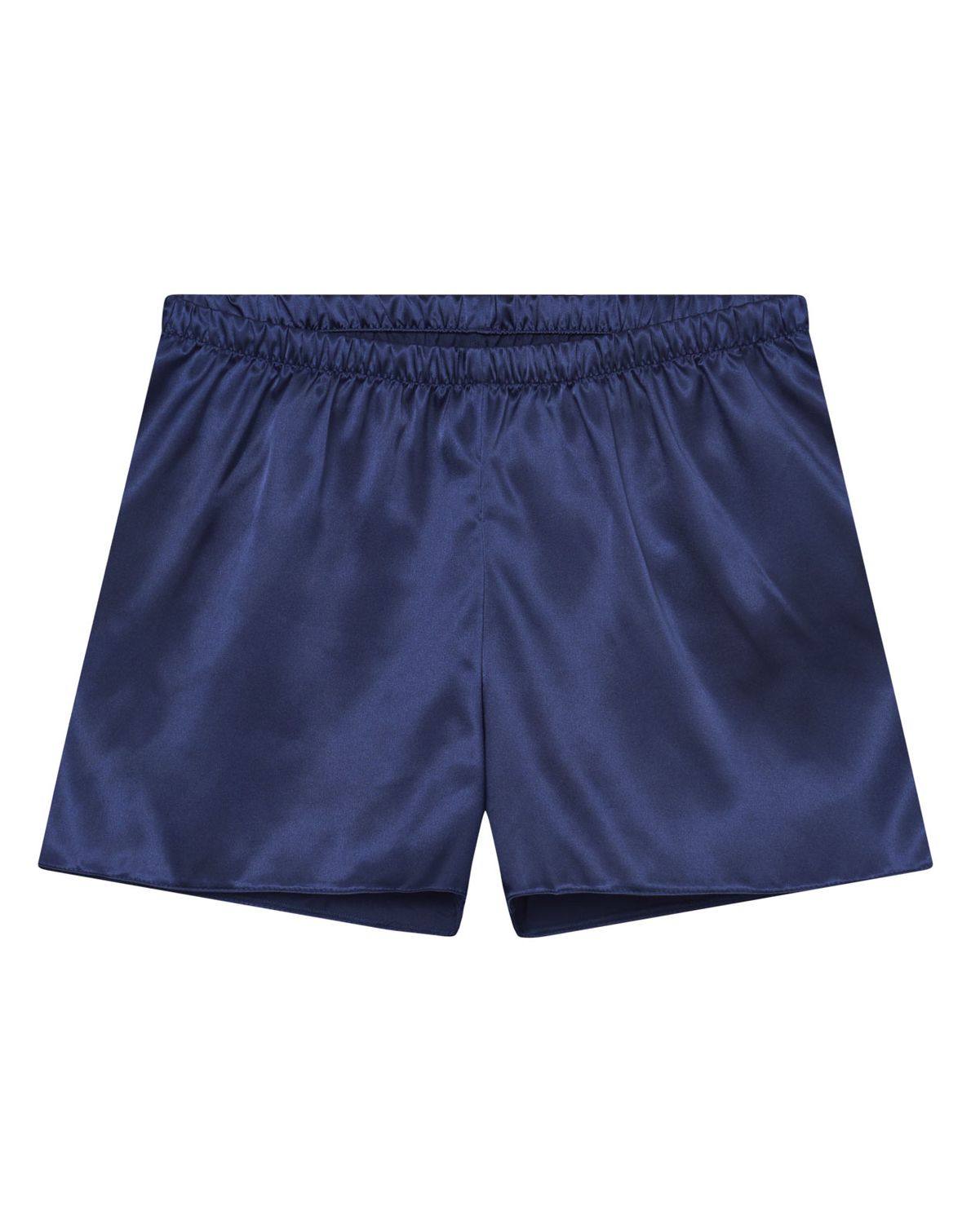 Julie Satin Shorts Dusty Blue