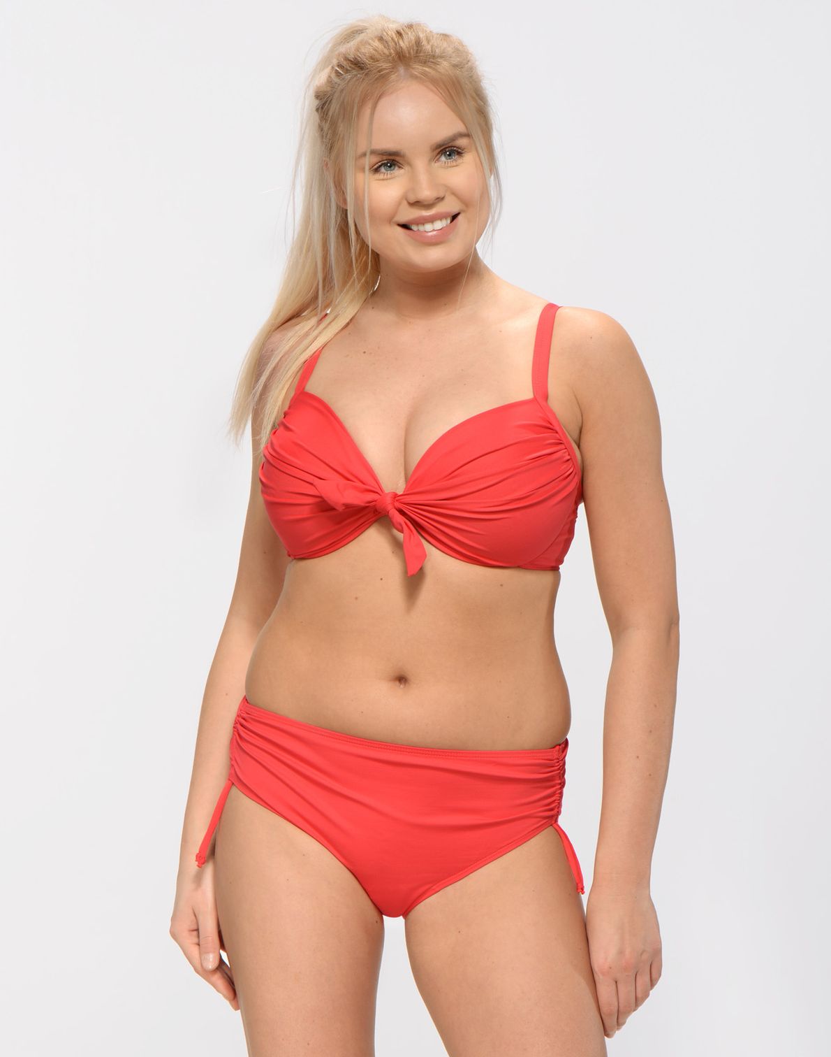 Maxi Tai Bottoms Red