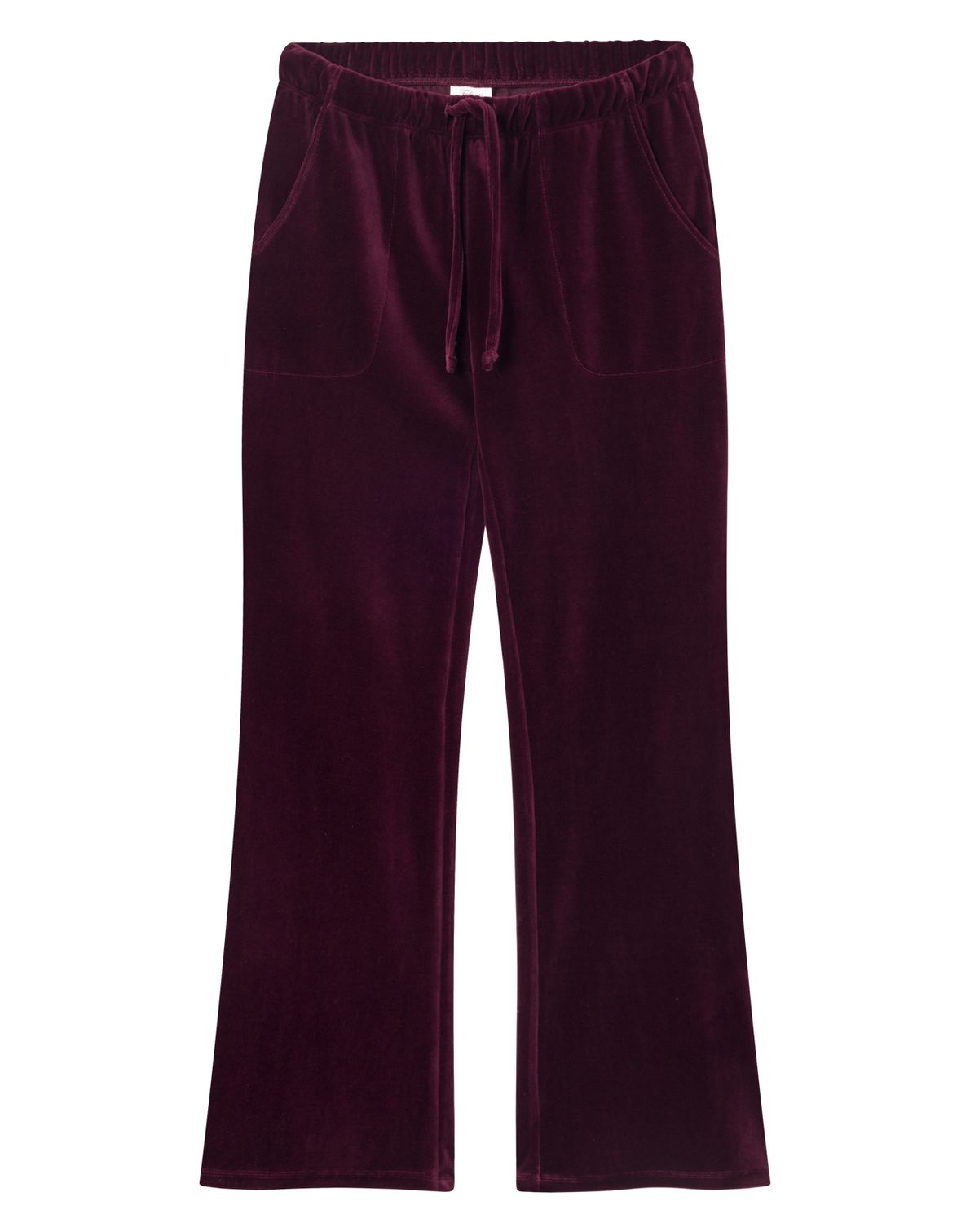 Kim Trousers Velour Wine