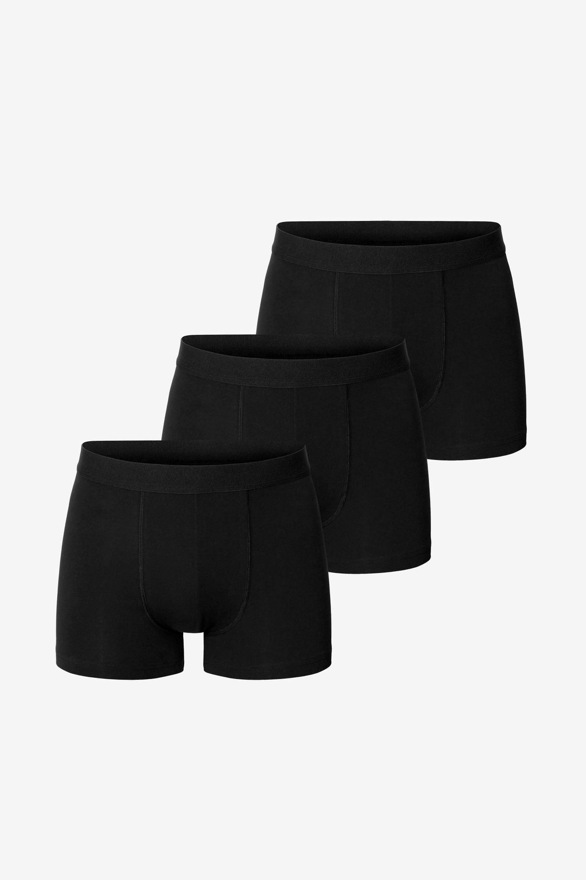 Bread & Boxer 3-Pack Boxer Brief Black