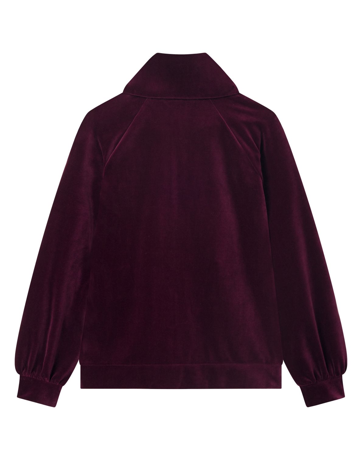 Vivian Jacket Velour Wine