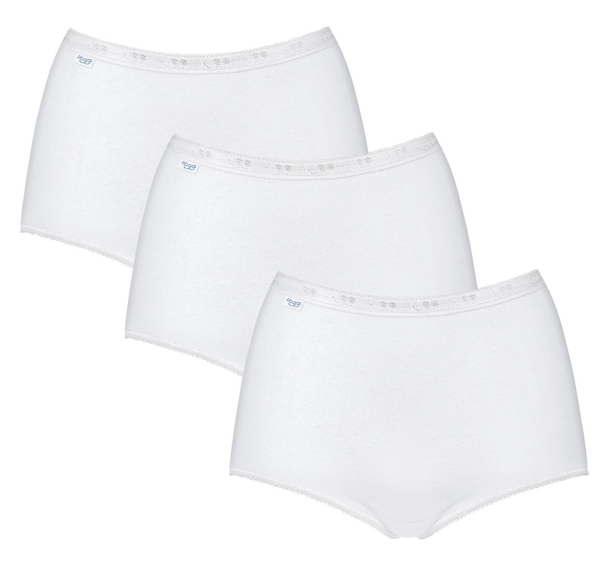 Sloggi Basic+ Maxi 3P White 03