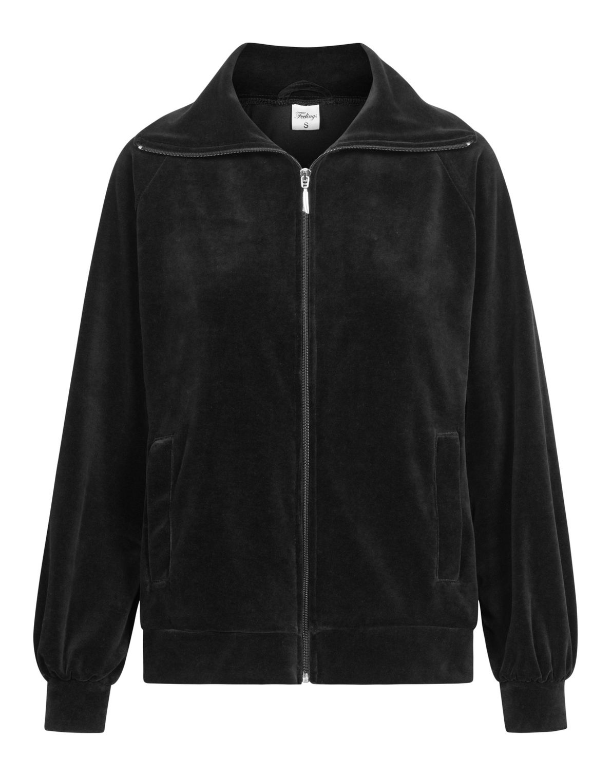 Vivian Jacket Velour Black