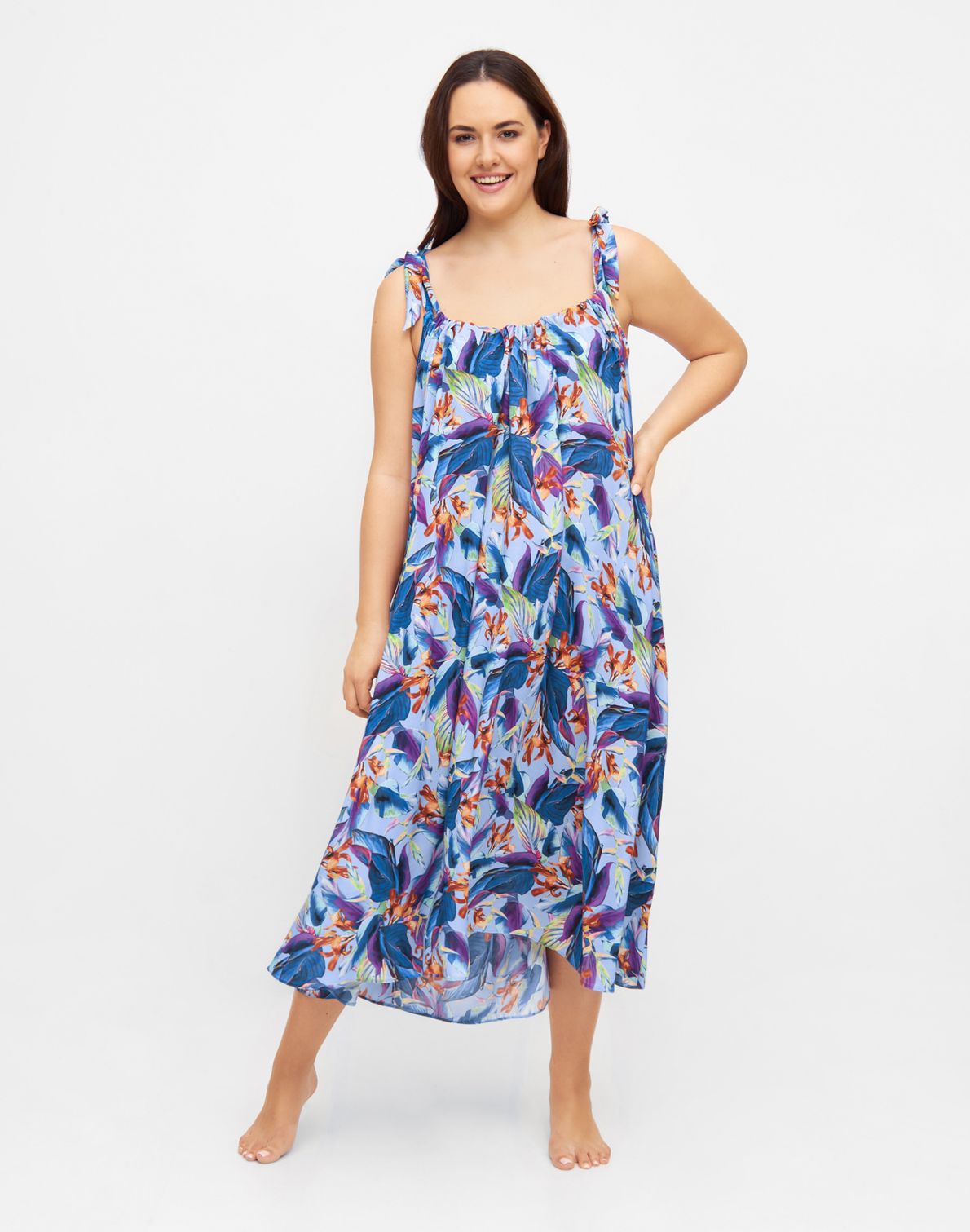 Gaby Dress Print Barcelona