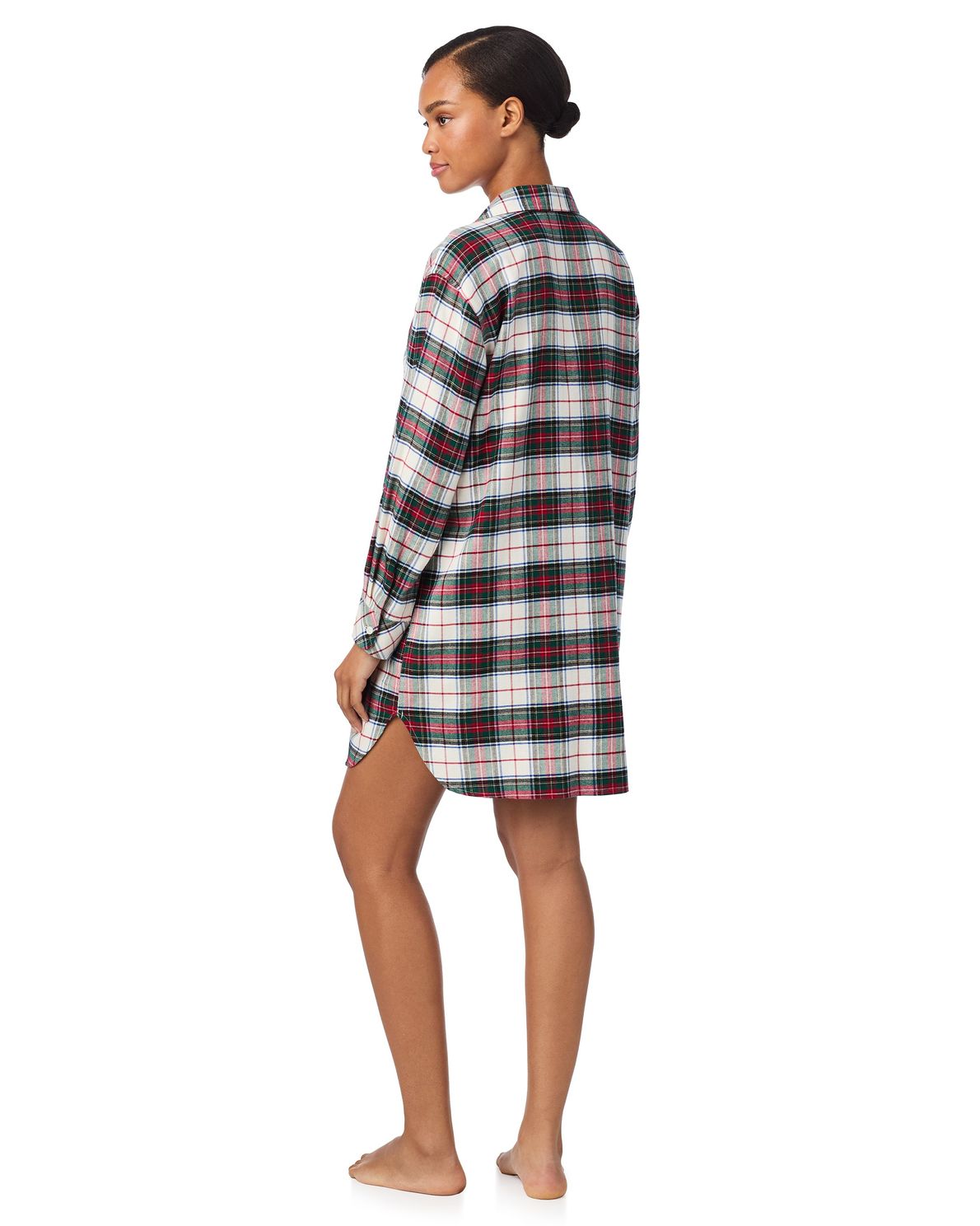 Ralph Lauren Woman Iln32457 Cream Plaid