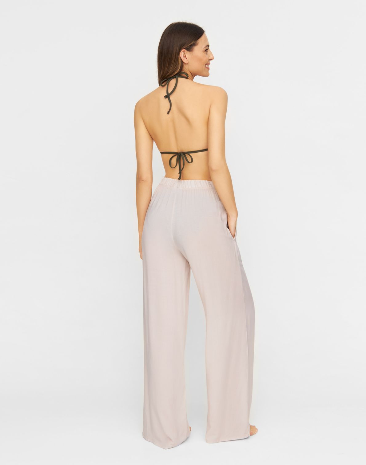 Sanna Pants Plain Beige