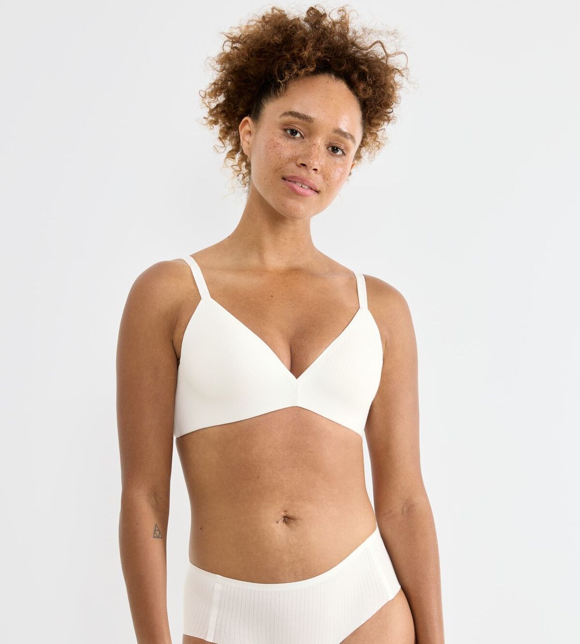 Sloggi Zero Feel Pure The Up Push Up Silk White 00Gz