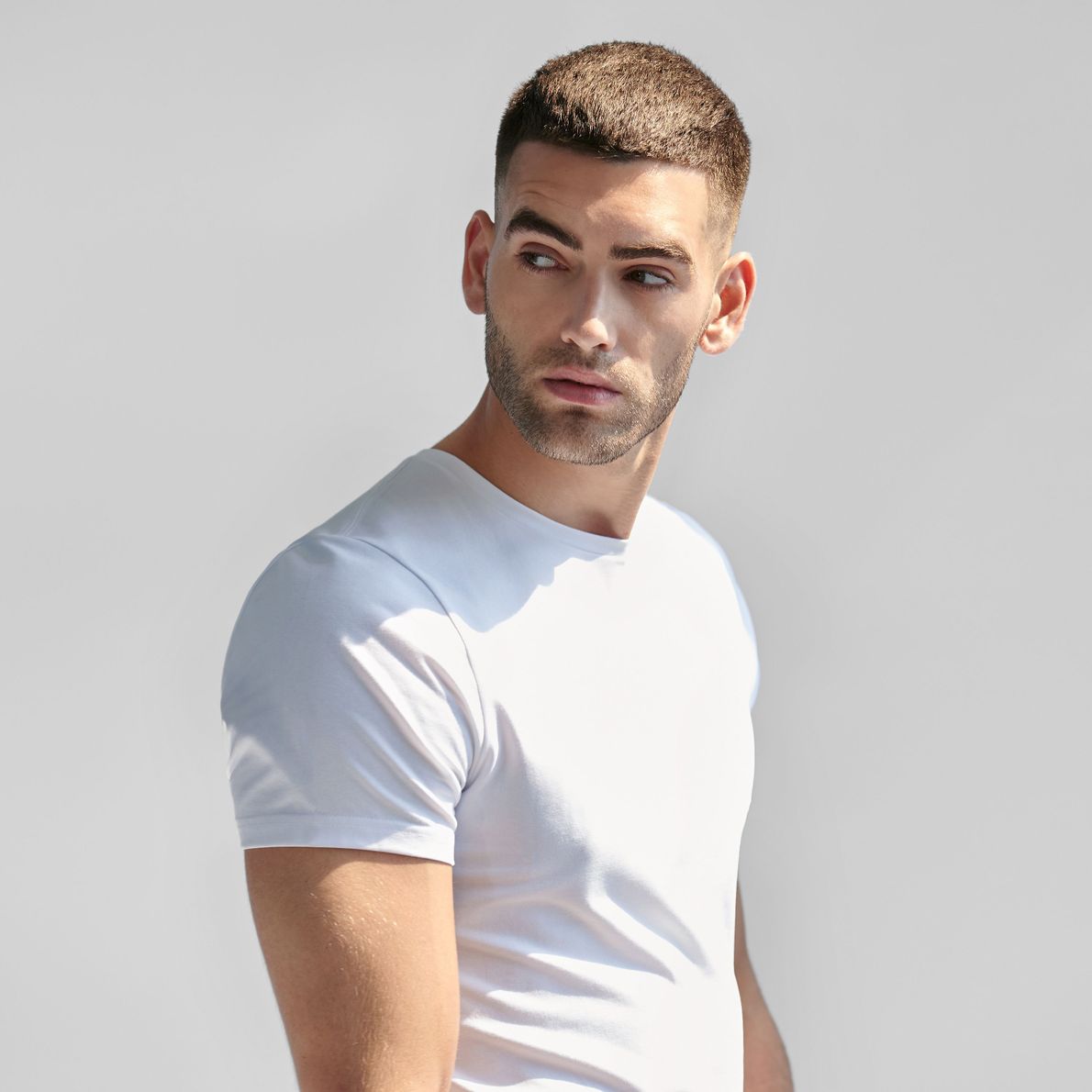 Bread & Boxer Crew-Neck White