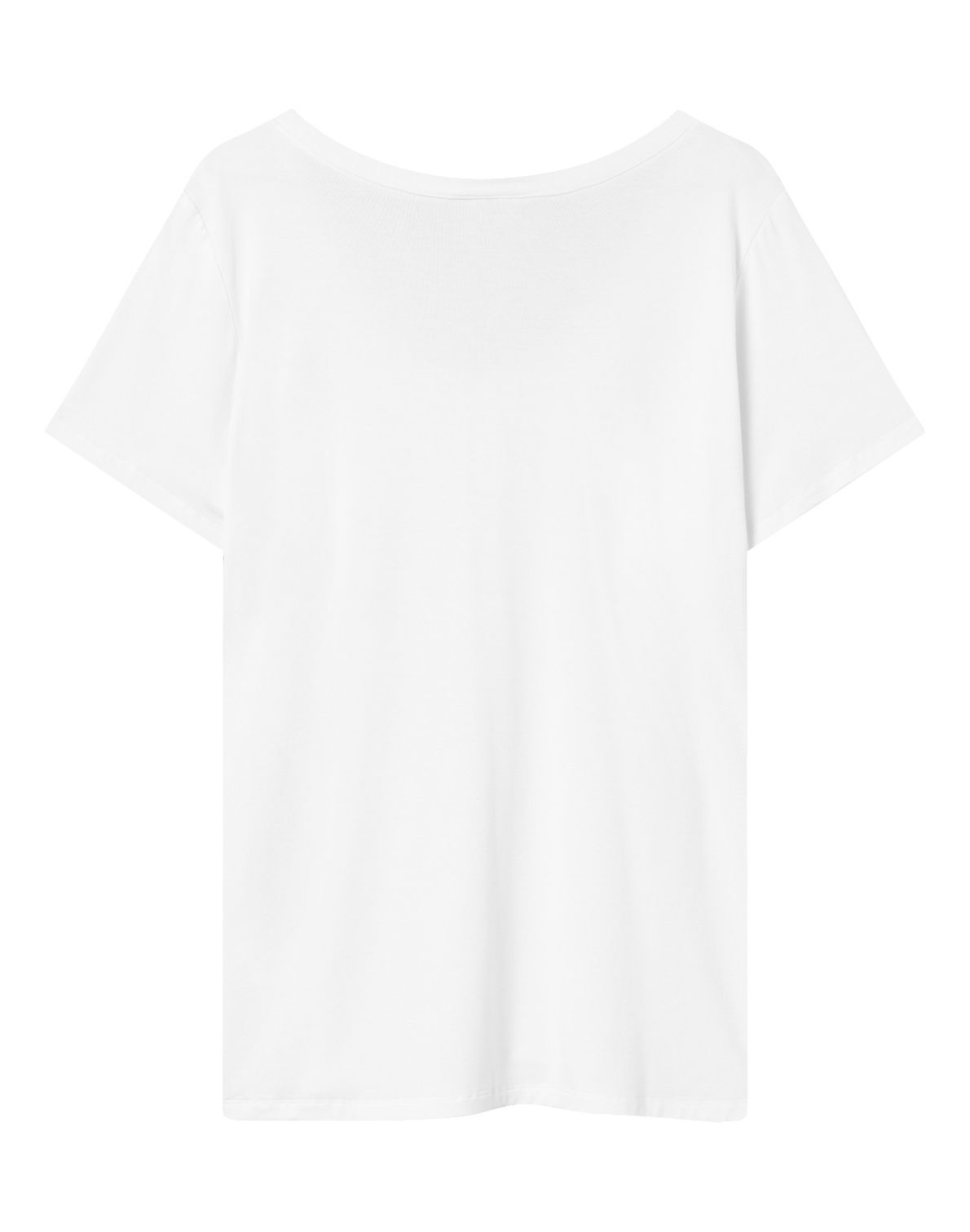 Clara T-Shirt Bamboo White