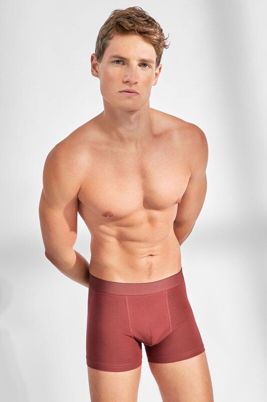 Bread & Boxer 3-Pack Boxer Brief Burgundy