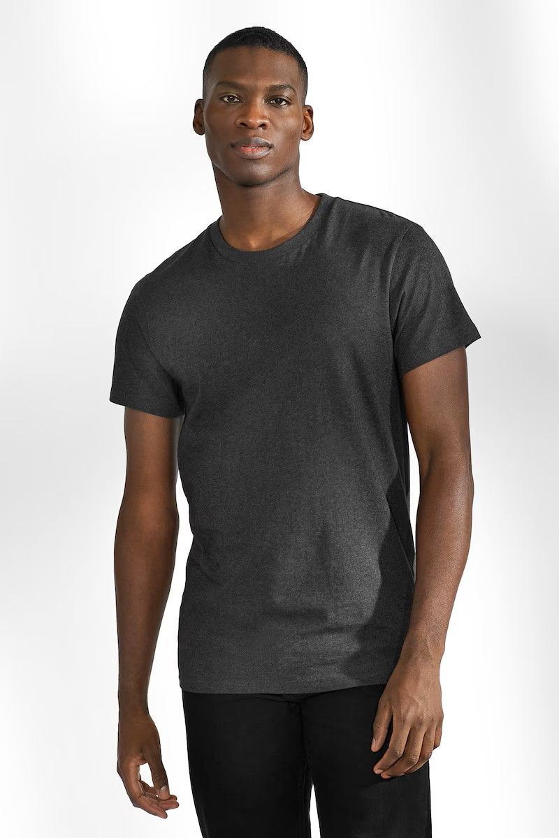 Bread & Boxer Crew Neck Regular Dark Grey Melange