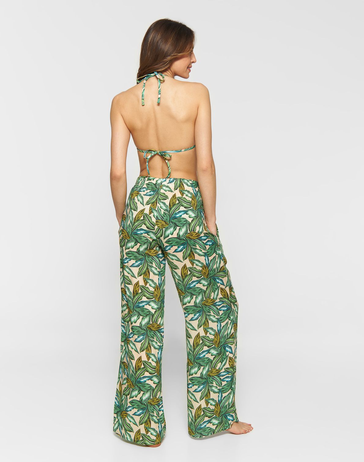 Sanna Pants Print Cocoa Beach