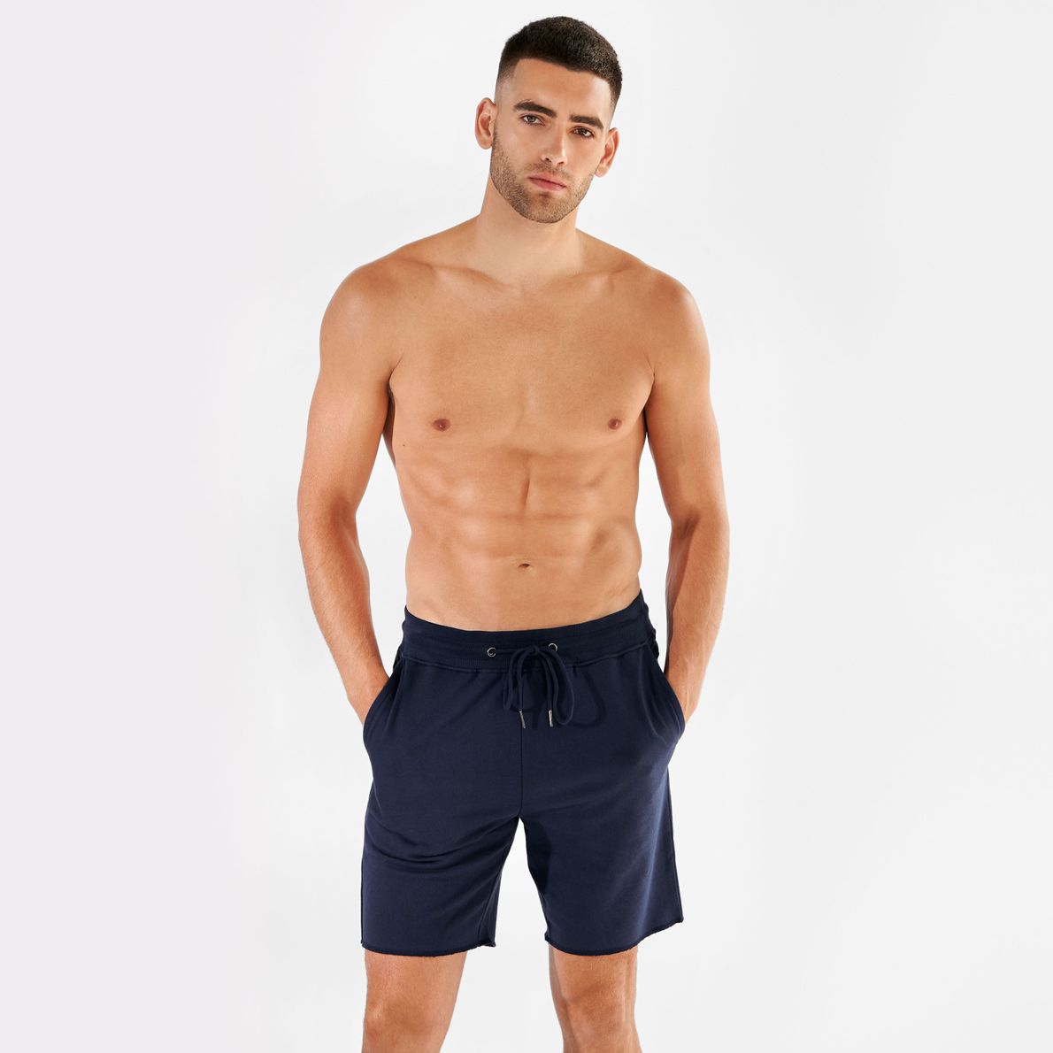 Bread & Boxer Lounge Shorts Navy Blue