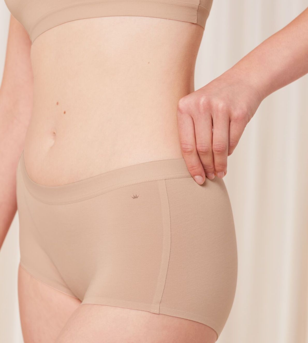 Smart Natural Boyshort Neutral Beige 00Ep