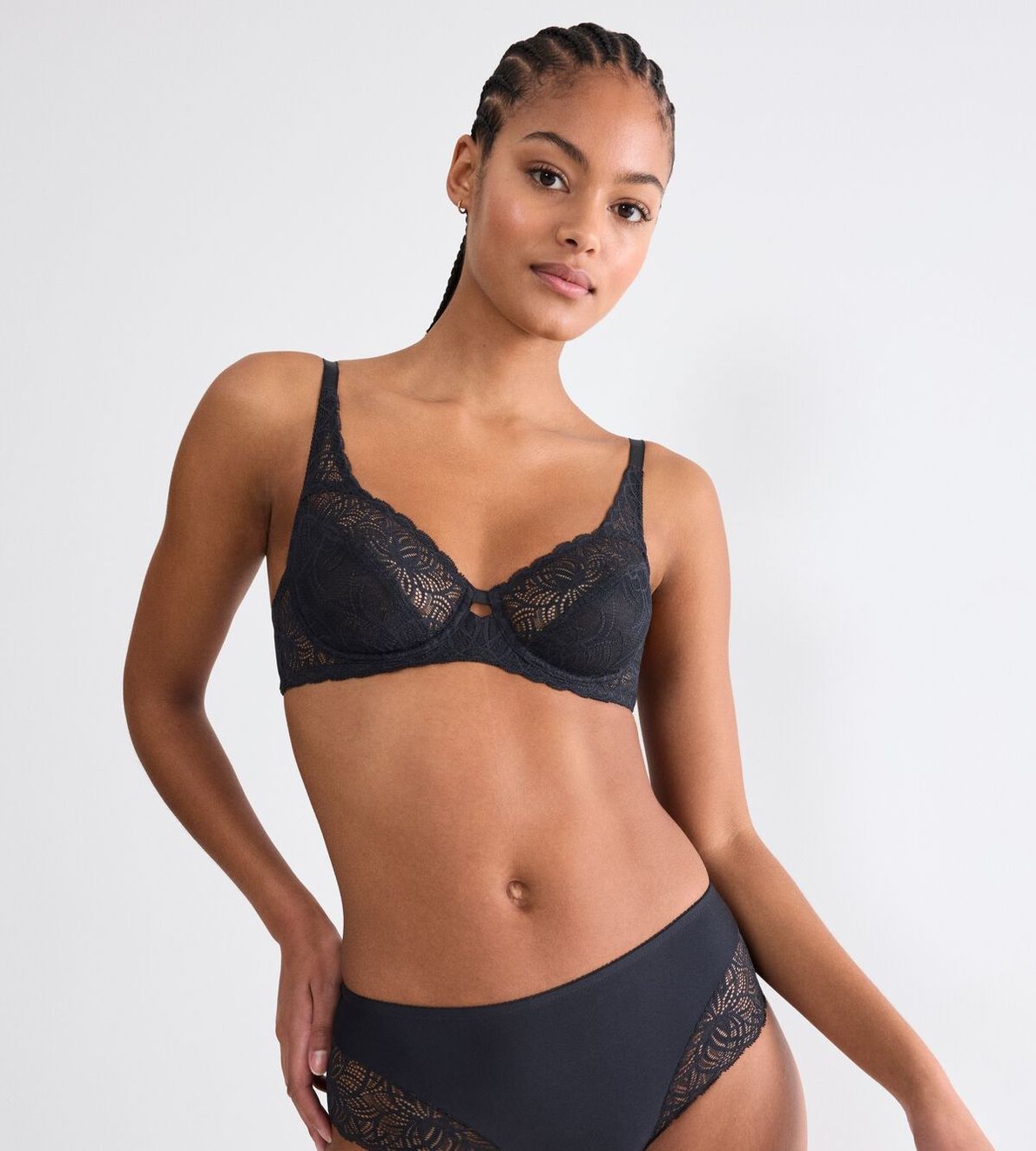Amourette Graphic W Black