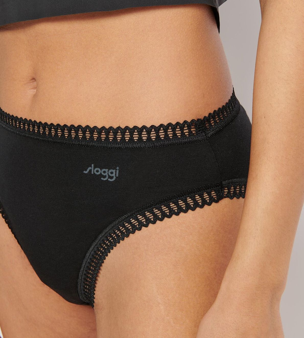 Sloggi Go Crush High Leg C3P Blue-Dark Combination M008