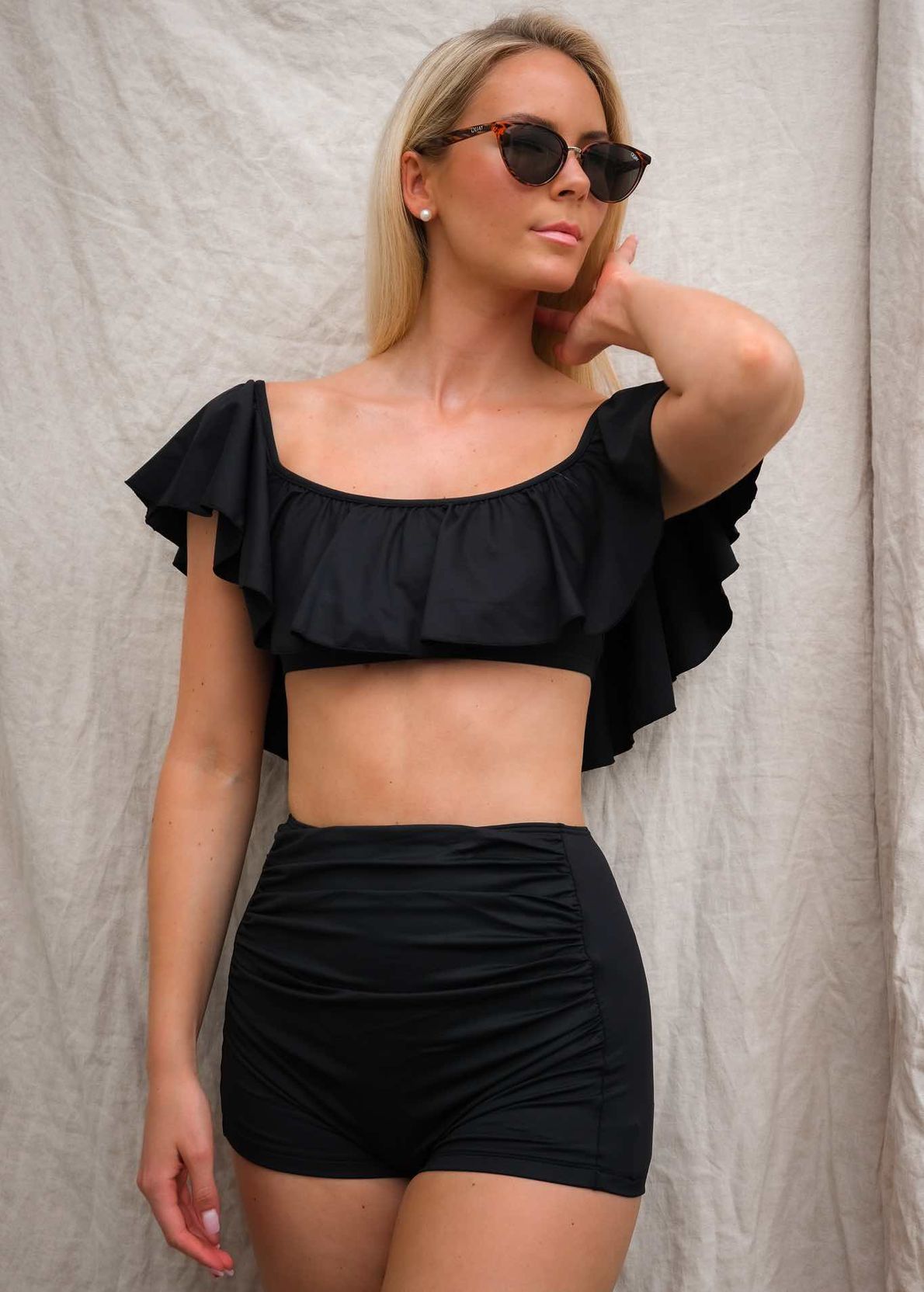 Carmen Top Black