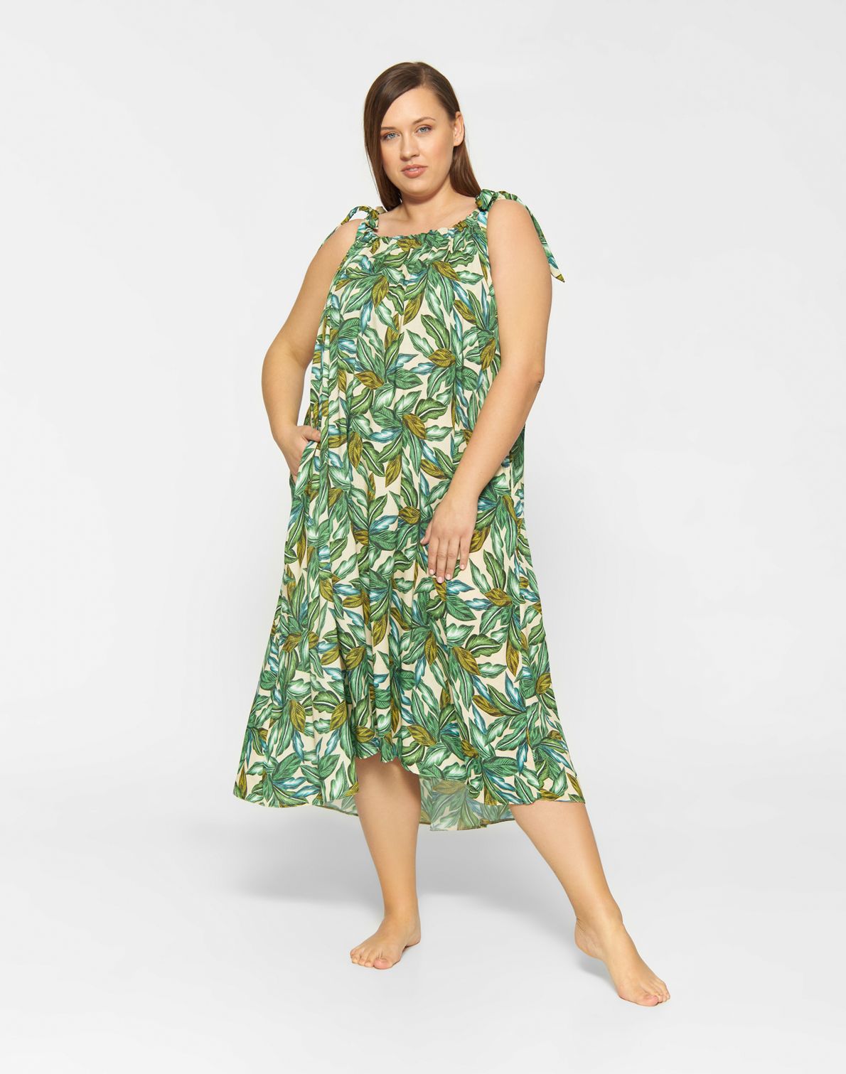 Gaby Dress Print Cocoa Beach