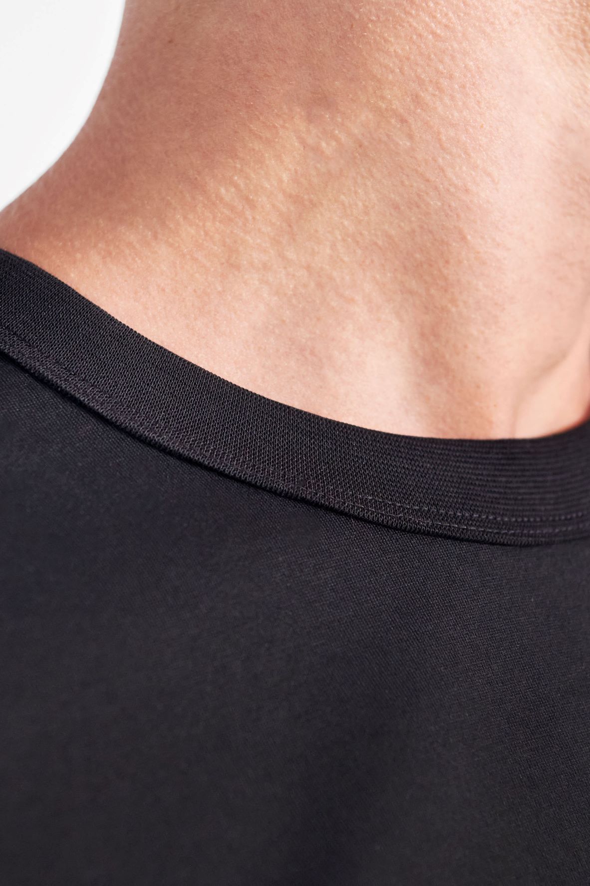 Bread & Boxer Crew-Neck Pima Black