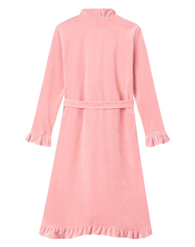 Cornelia Robe Velour Pink