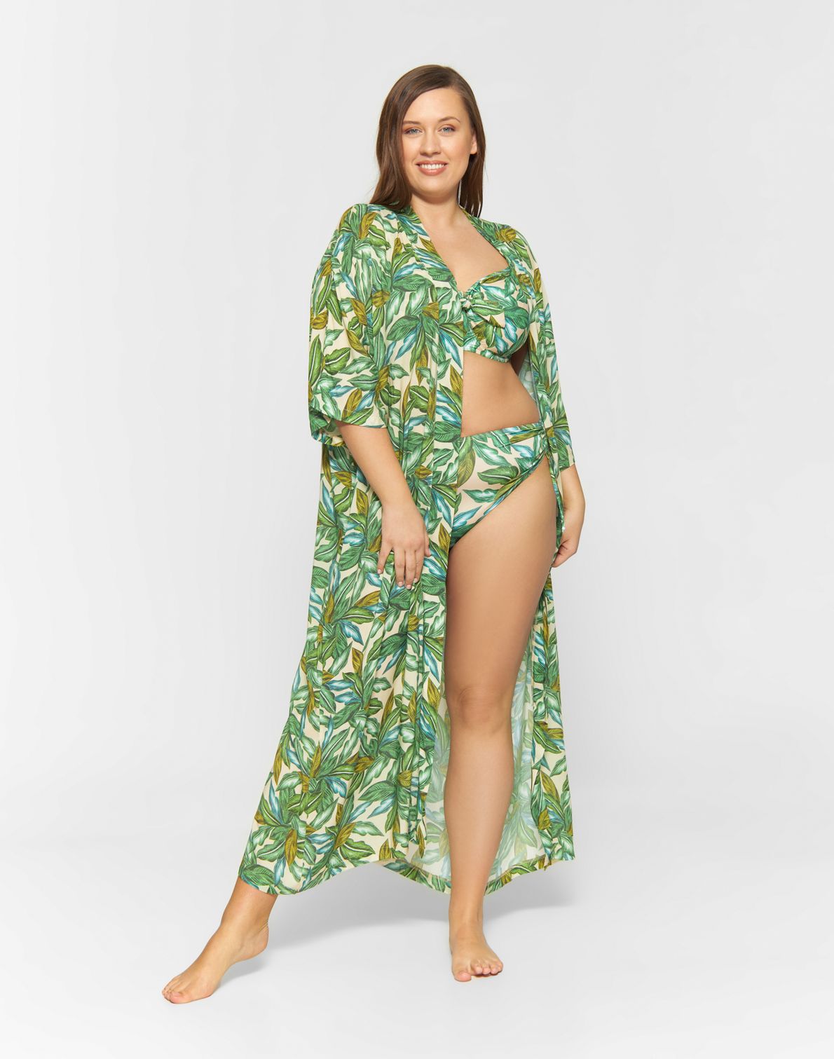 Kimono Long Print Cocoa Beach