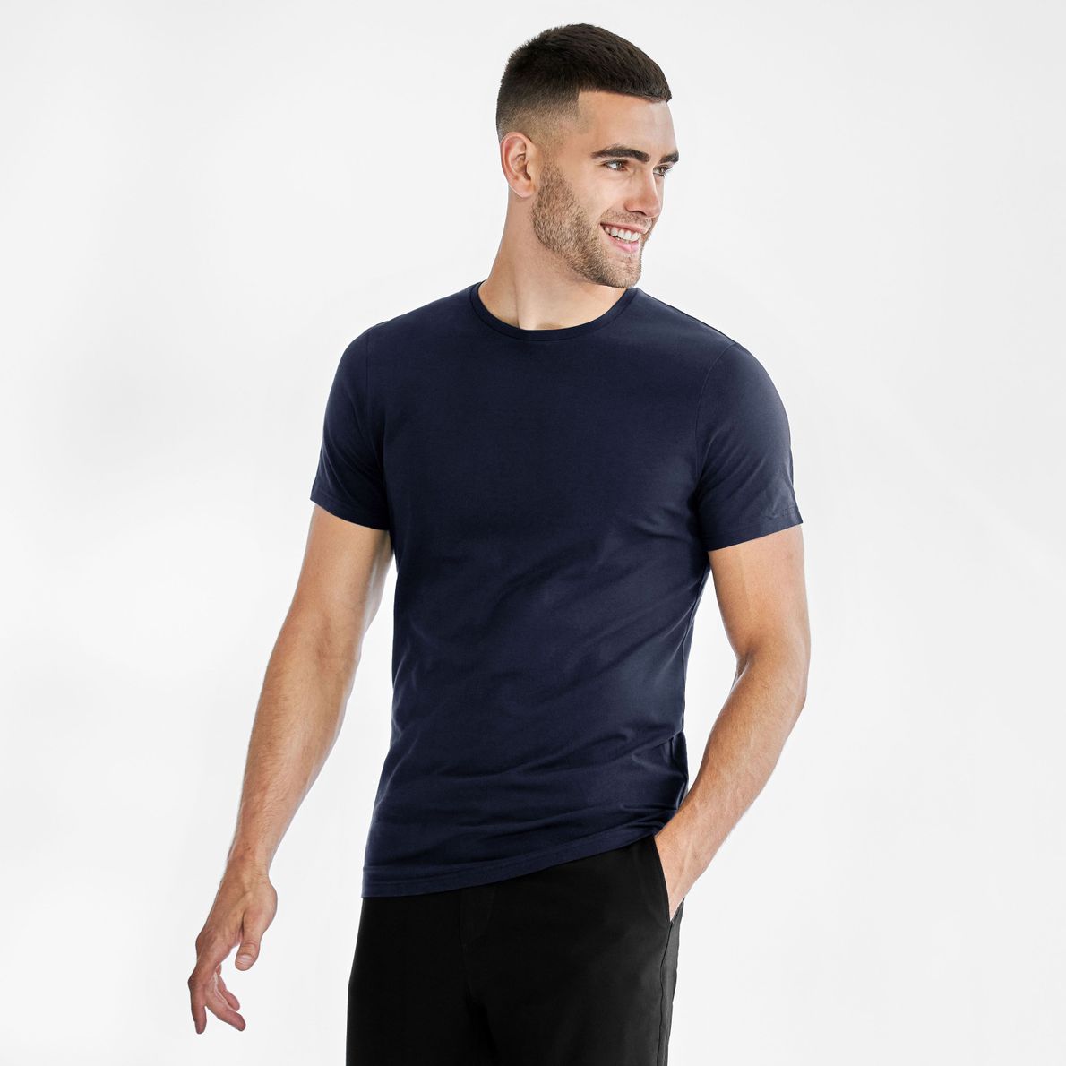 Bread & Boxer Crew-Neck Dark Navy