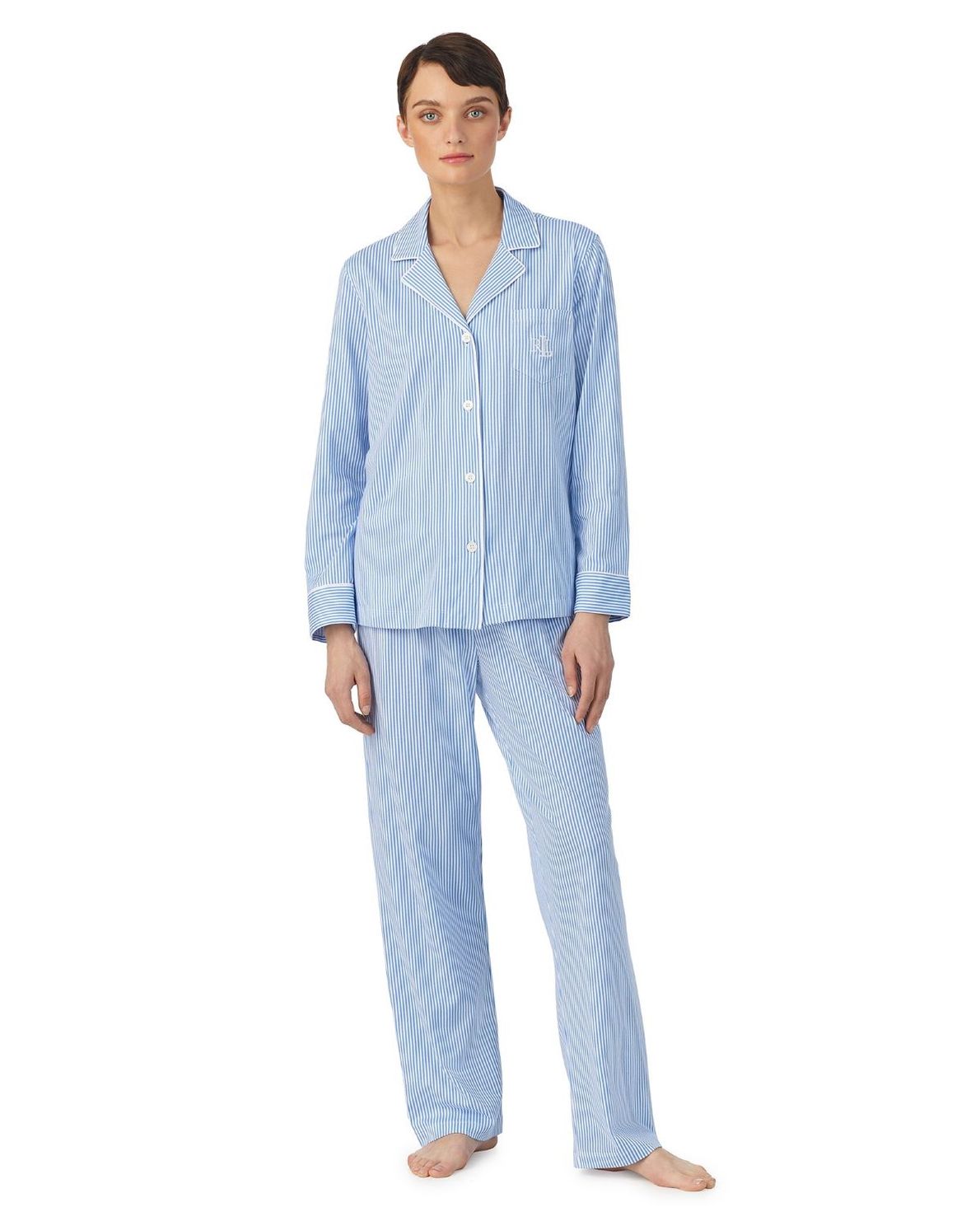 Ralph Lauren Woman I818702 French Blue/White Stripe