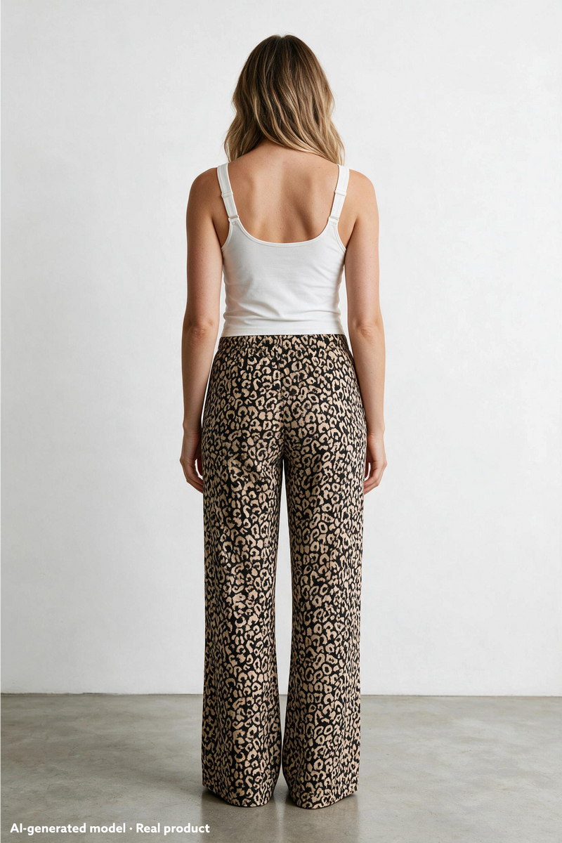 Kim Trousers Velour Mirage