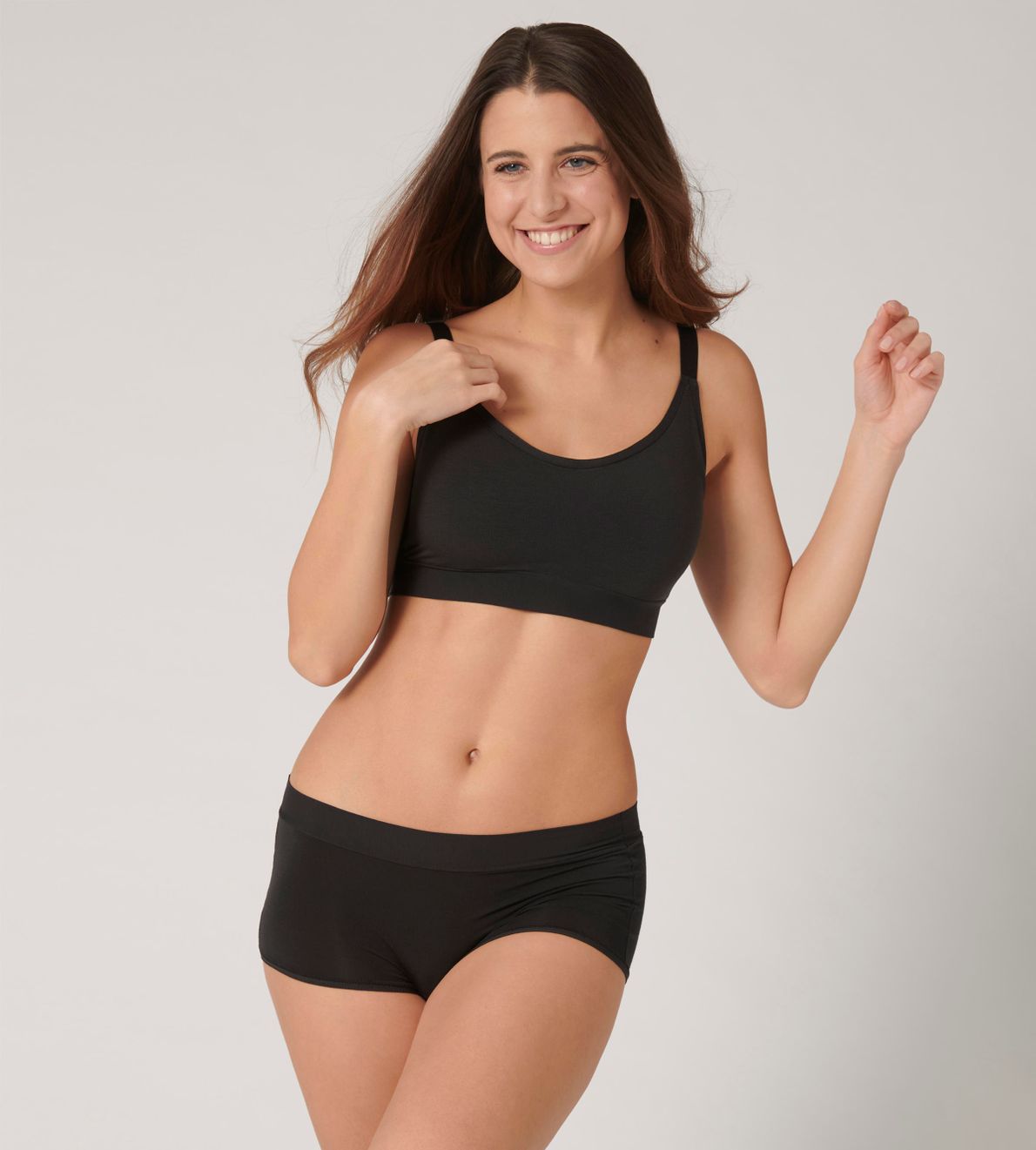 Sloggi Go Allround Boyshorts Black 0004