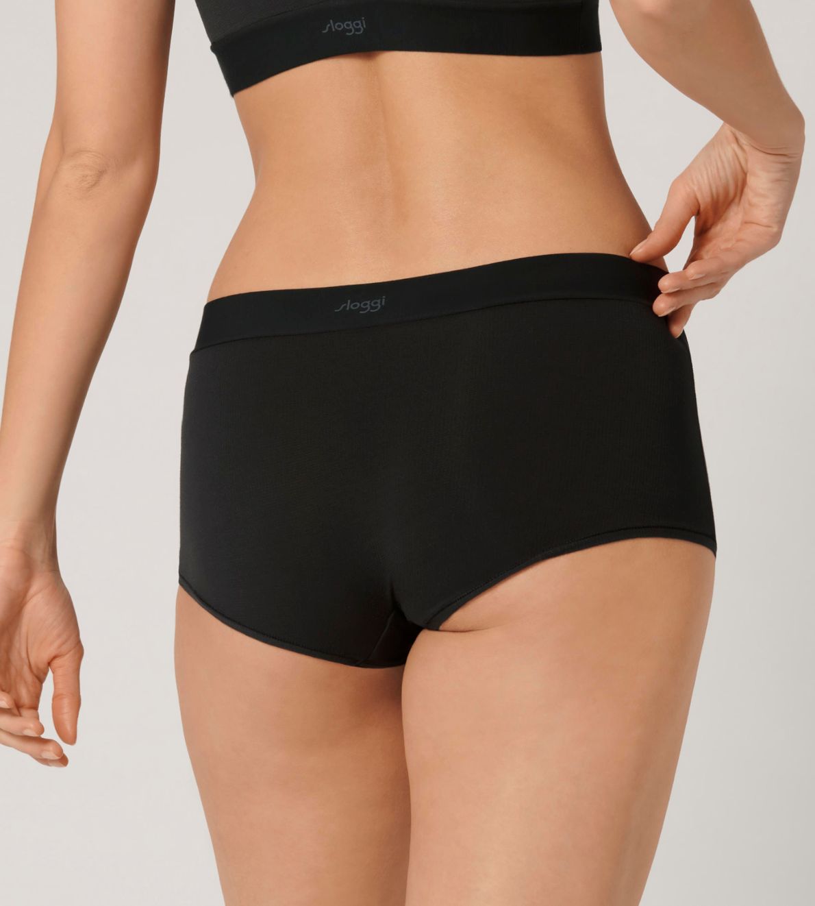 Sloggi Go Allround Boyshorts Black 0004