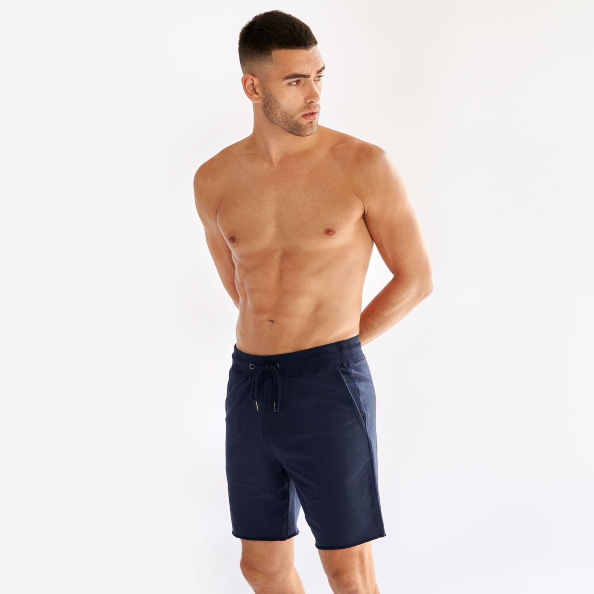 Bread & Boxer Lounge Shorts Navy Blue