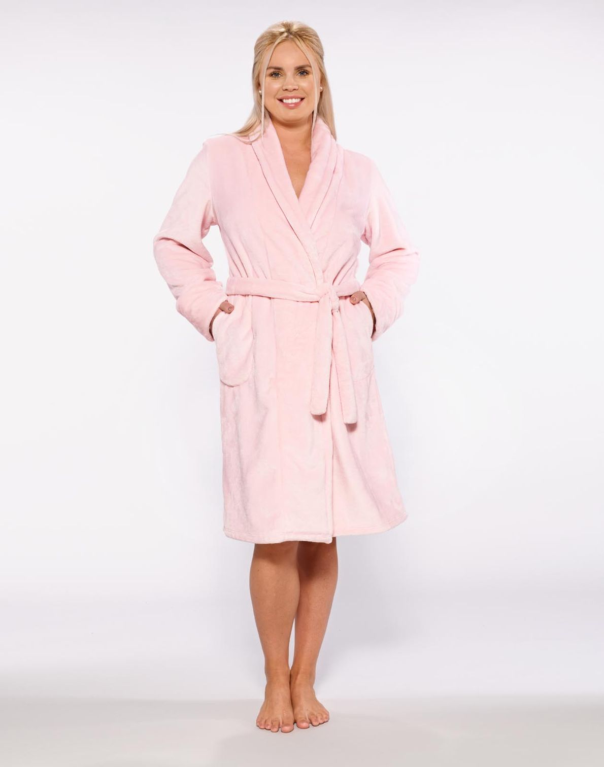 Oslo Robe Pink