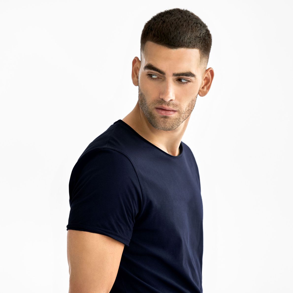 Bread & Boxer Crew-Neck Relaxed Dark Navy