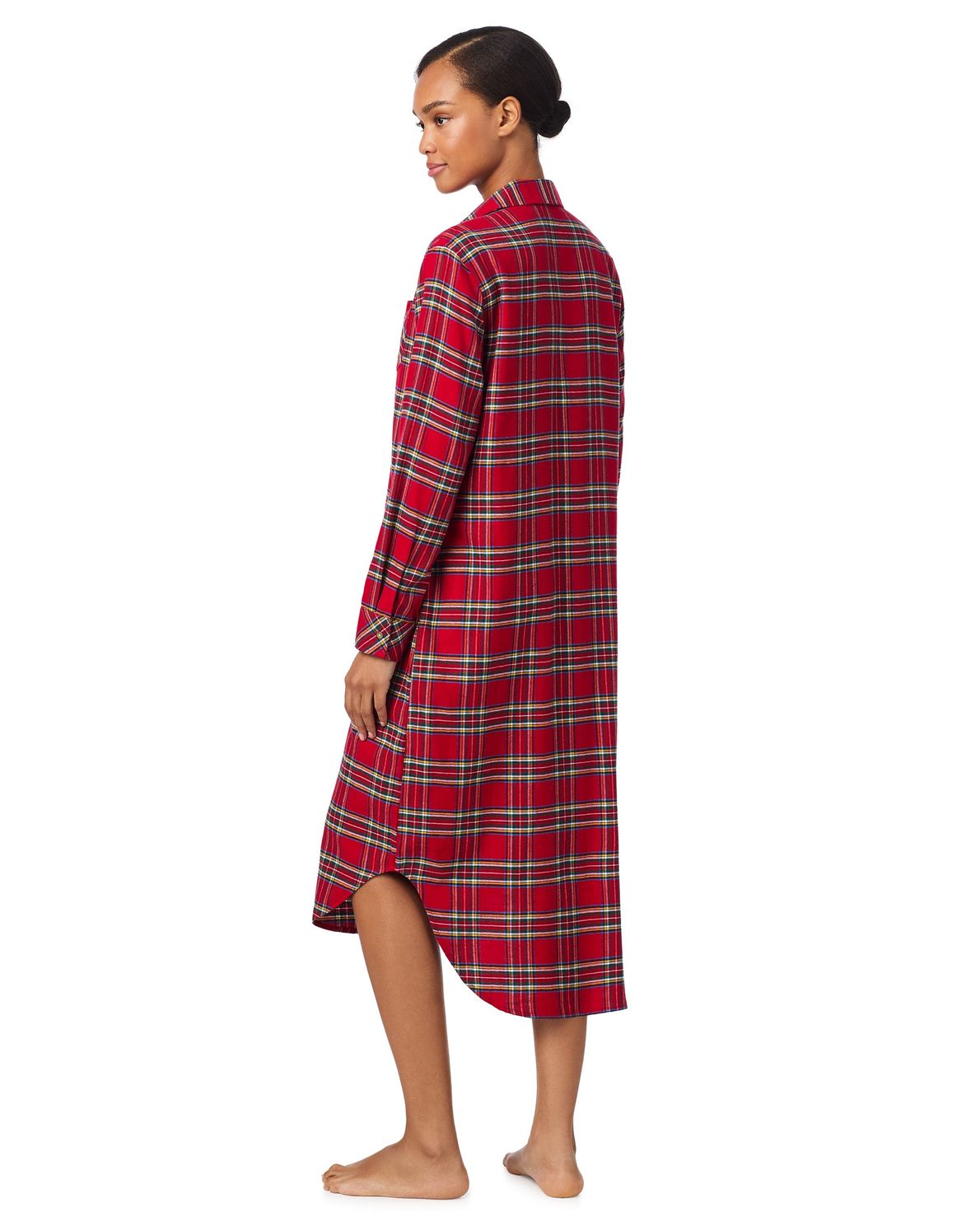 Ralph Lauren Woman Iln02457 Red Plaid