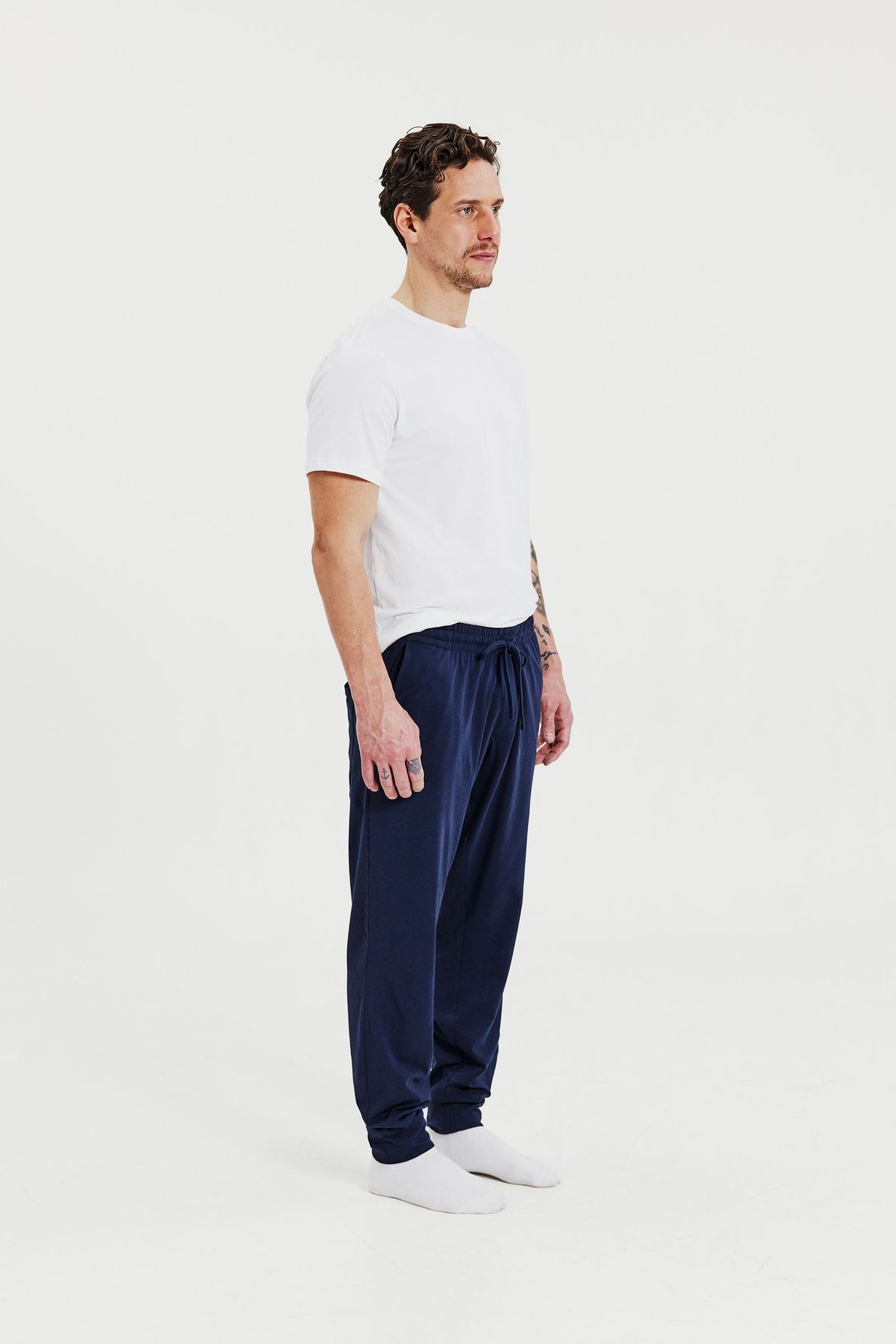 Bread & Boxer Pyjama Pant Dark Navy