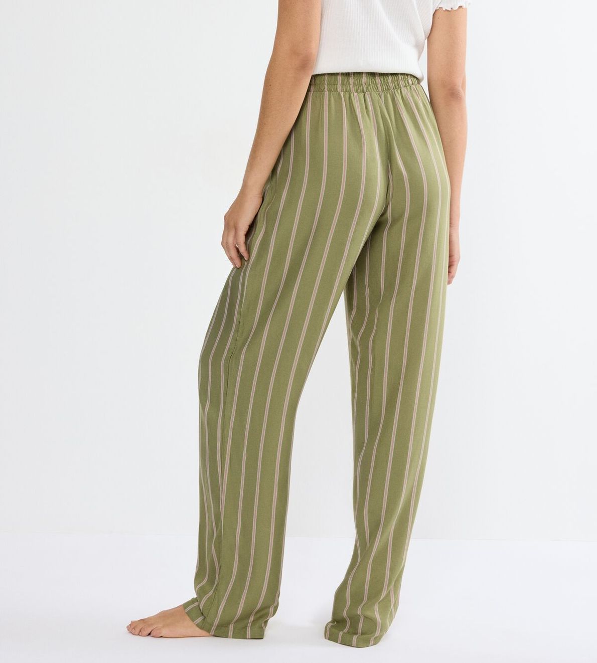 Mix & Match Trousers Viscose 01 Green Prints 0031