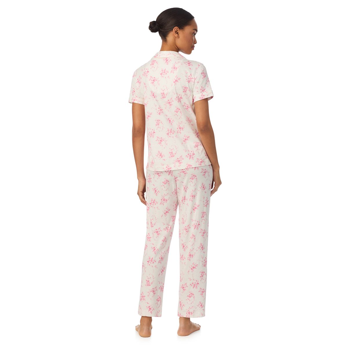 RL ILN72519 Pyjamas Ivory Floral 299