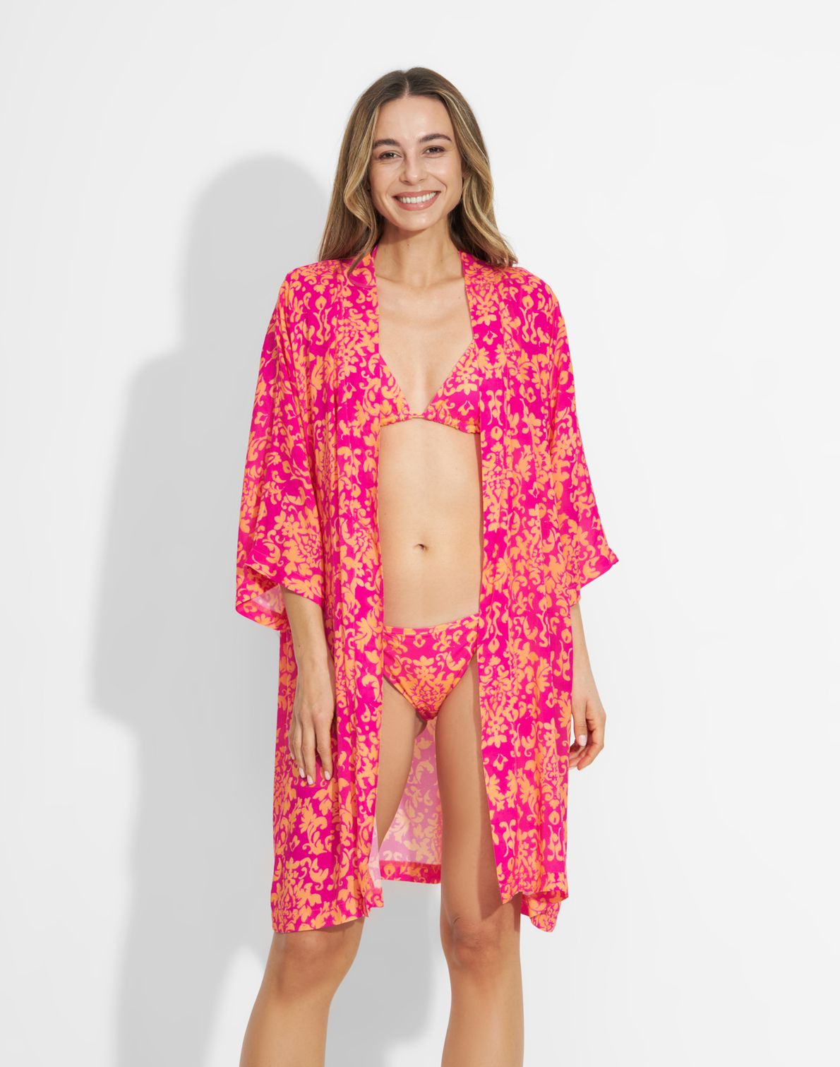 Kimono Short Print Havanna