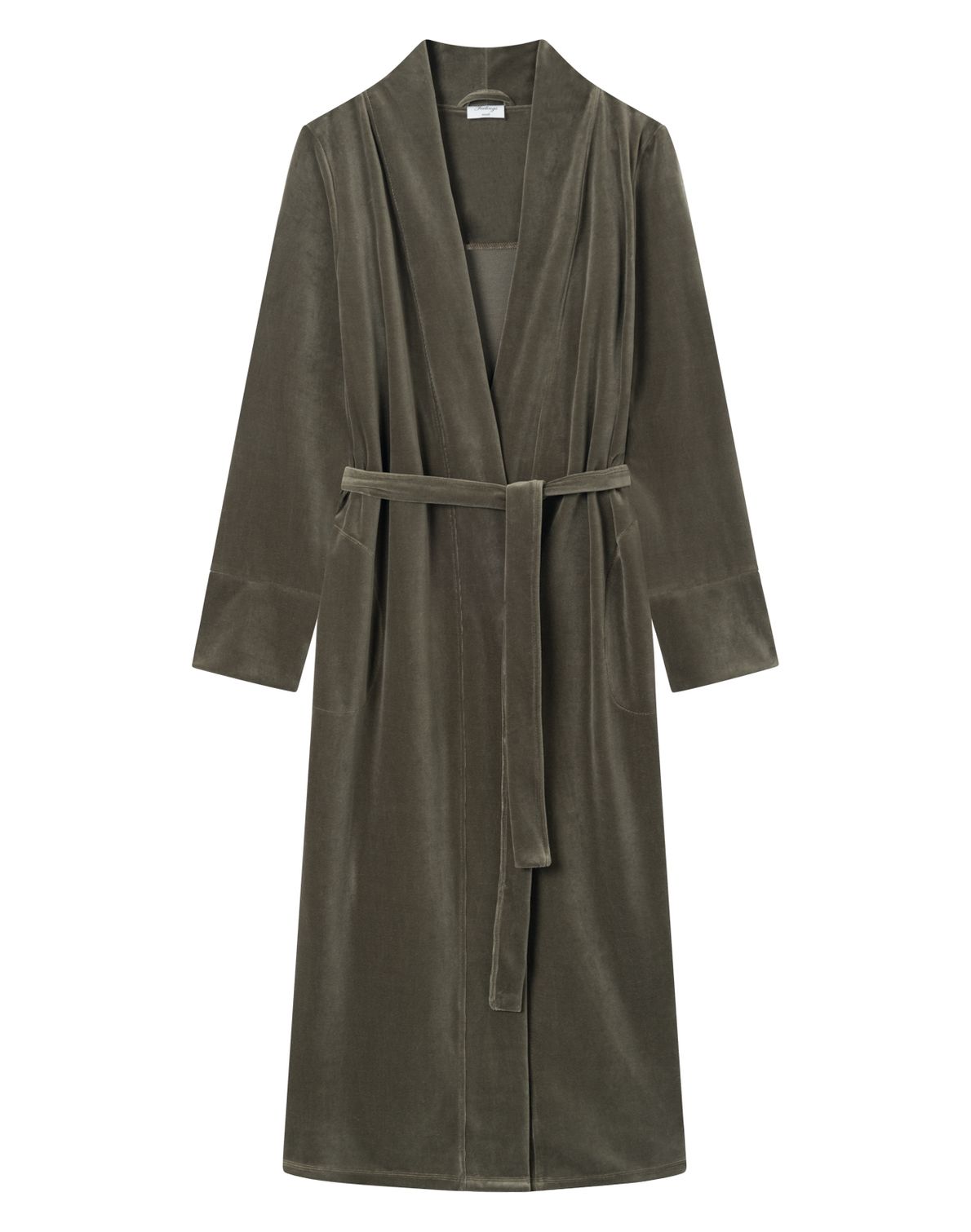 Stockholm Robe Velour Velour Olive