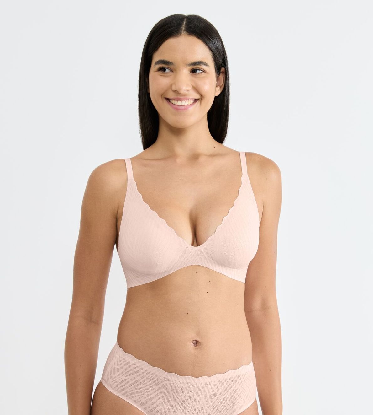 Sloggi Zero Feel Bliss The Up P Bra Puff Pink 00Dm