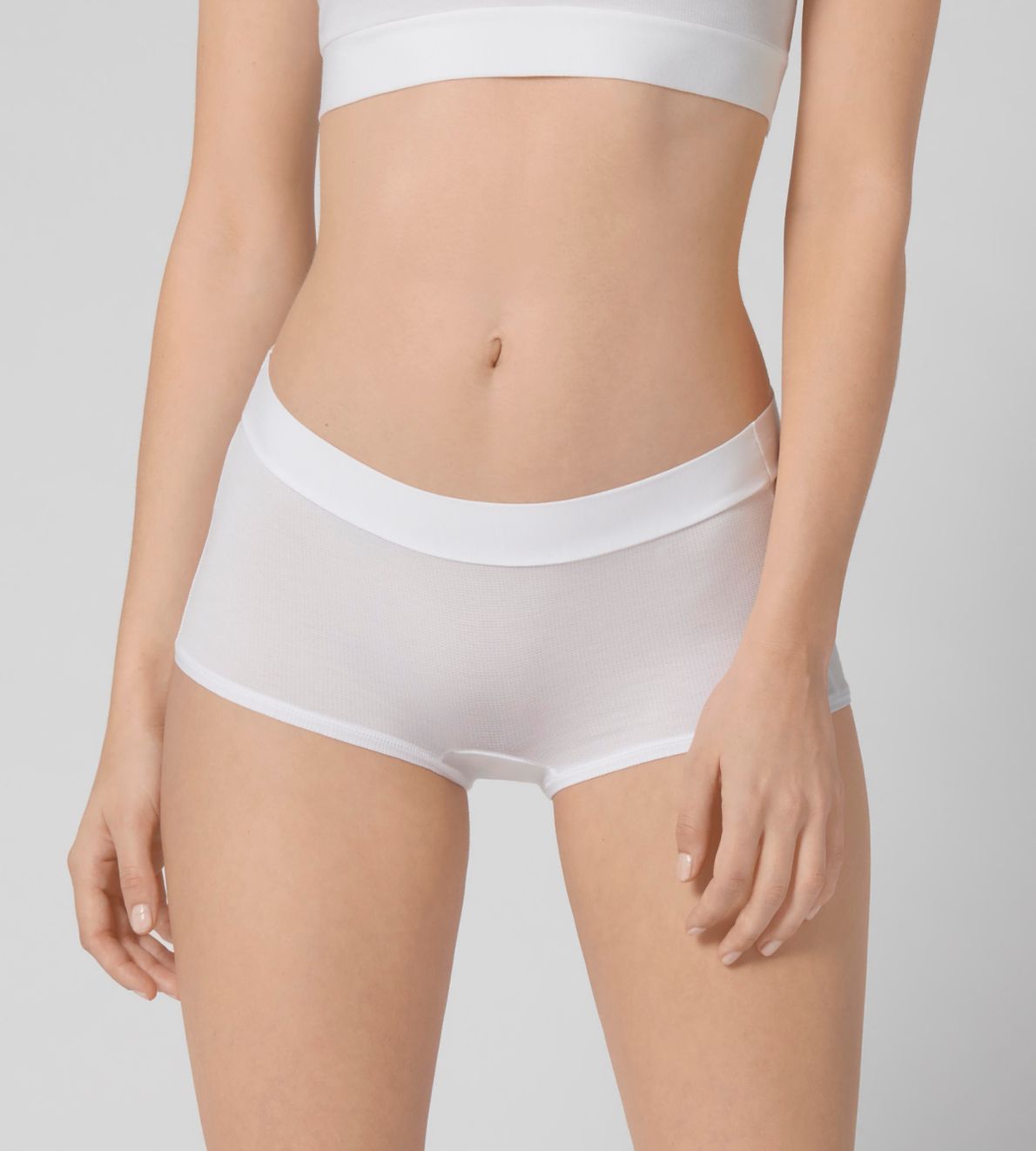 Sloggi Go Allround Boyshorts White 0003