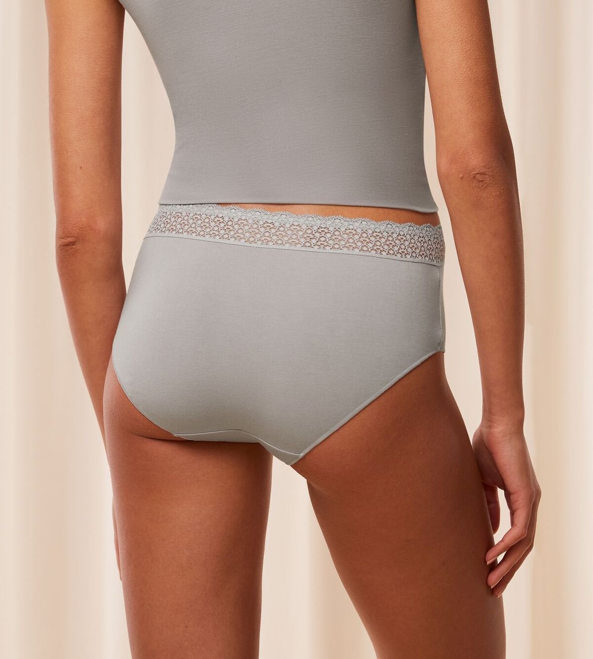 Feel Of Modal Midi Silent Grey 7816