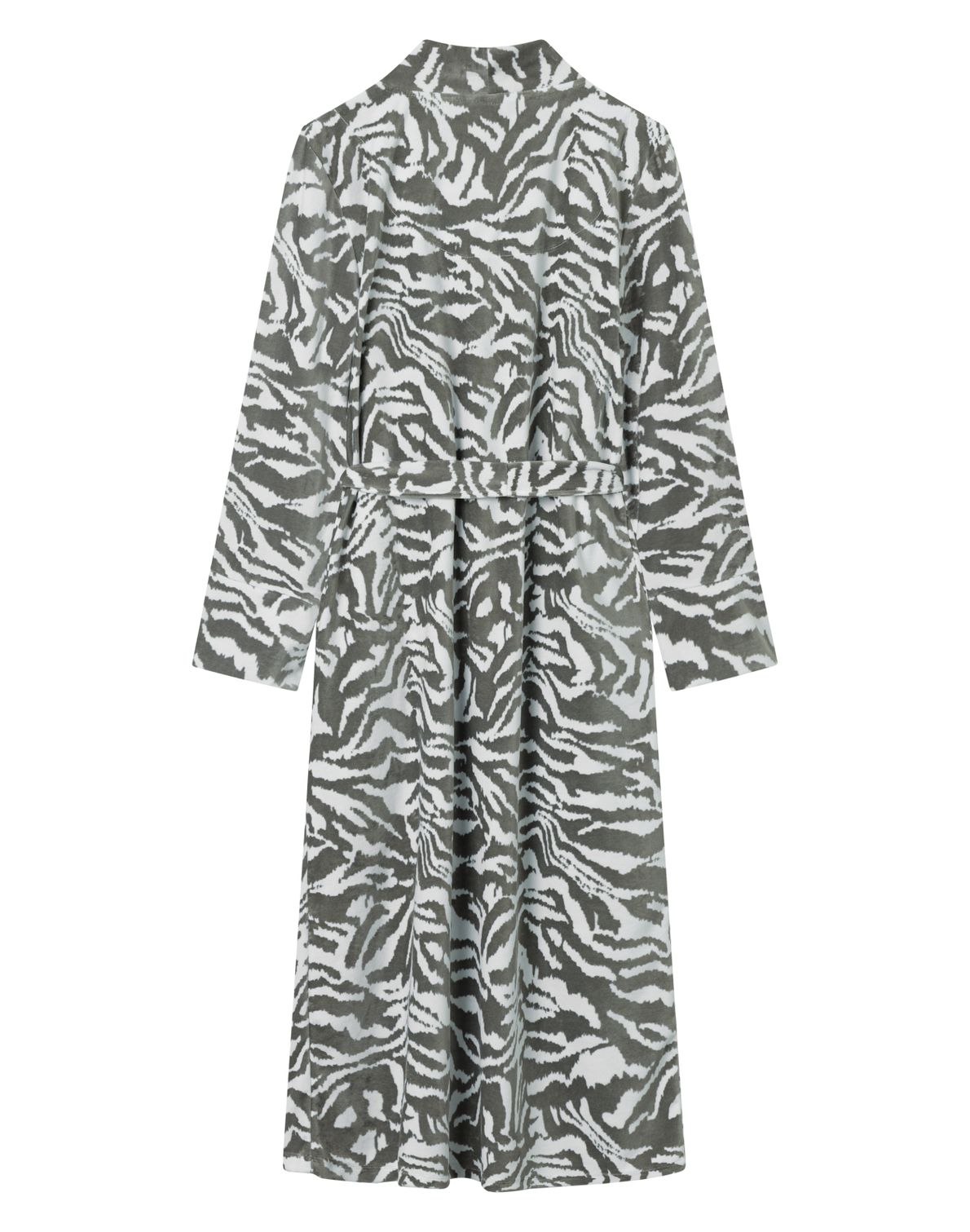 Stockholm Robe Velour Velour Zebra