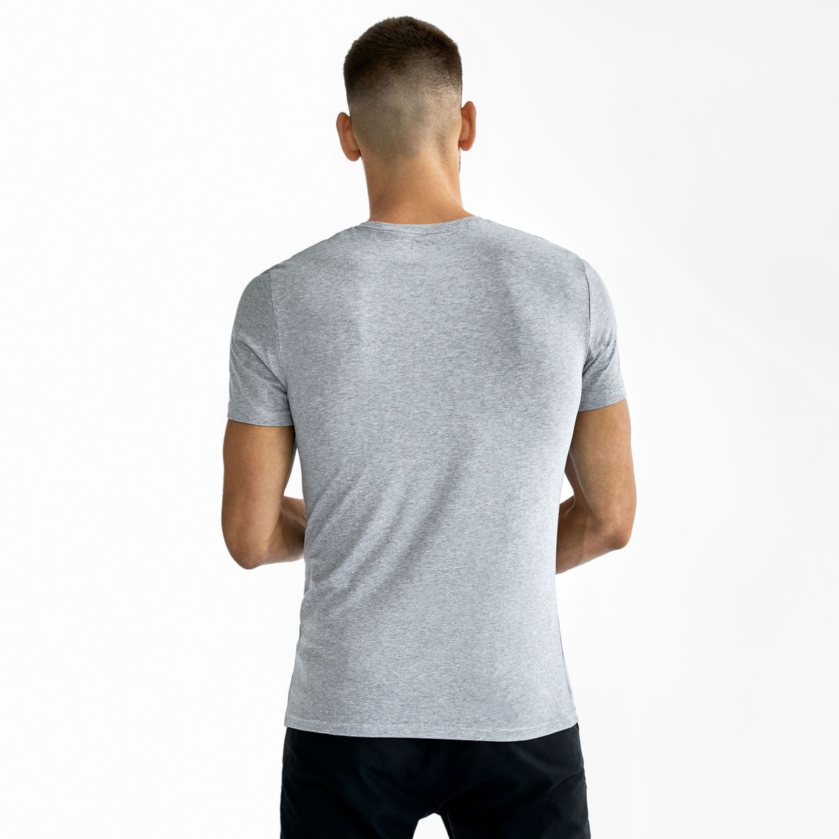Bread & Boxer Crew-Neck Grey Melange