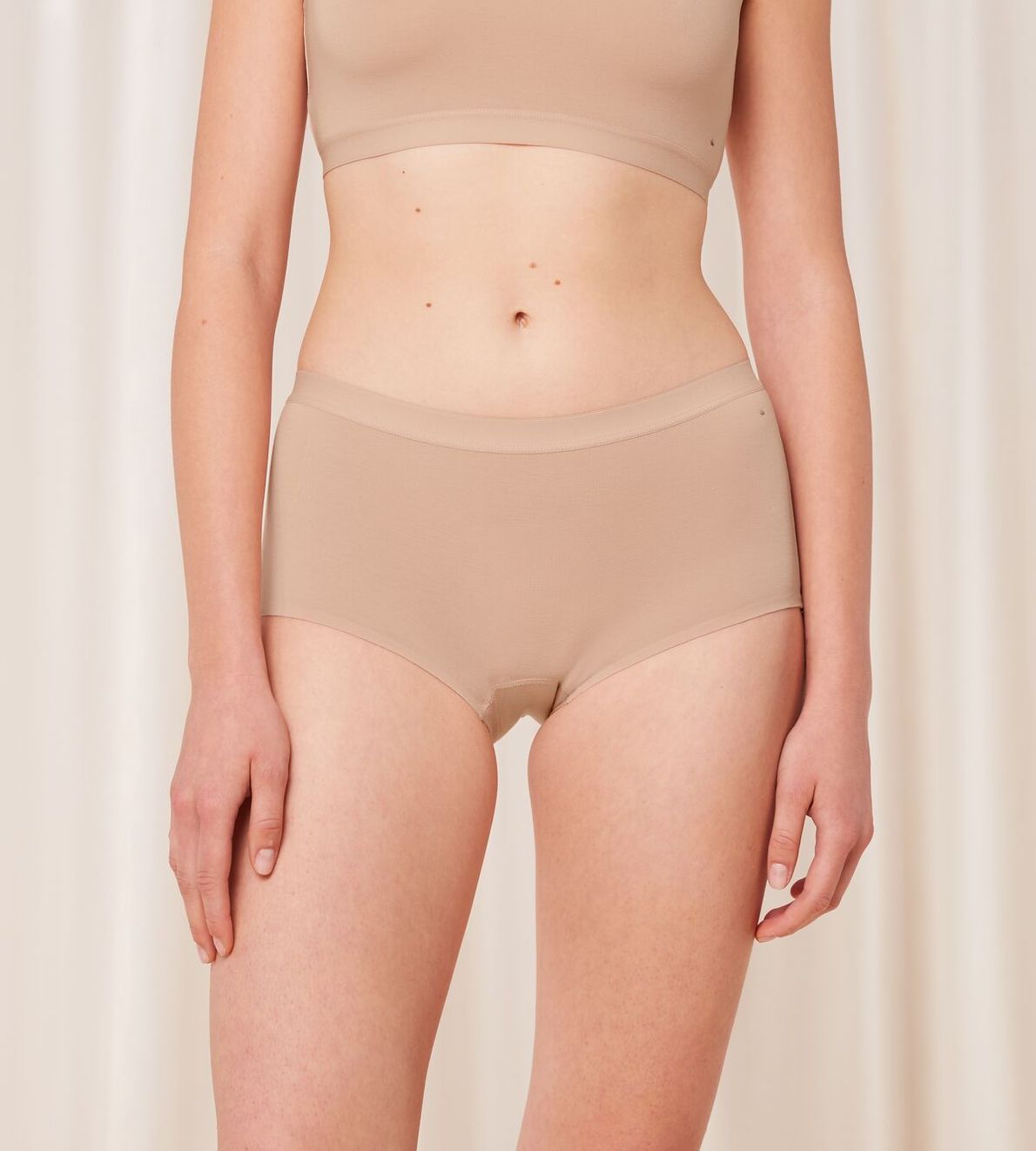 Smart Natural Boyshort Neutral Beige 00Ep