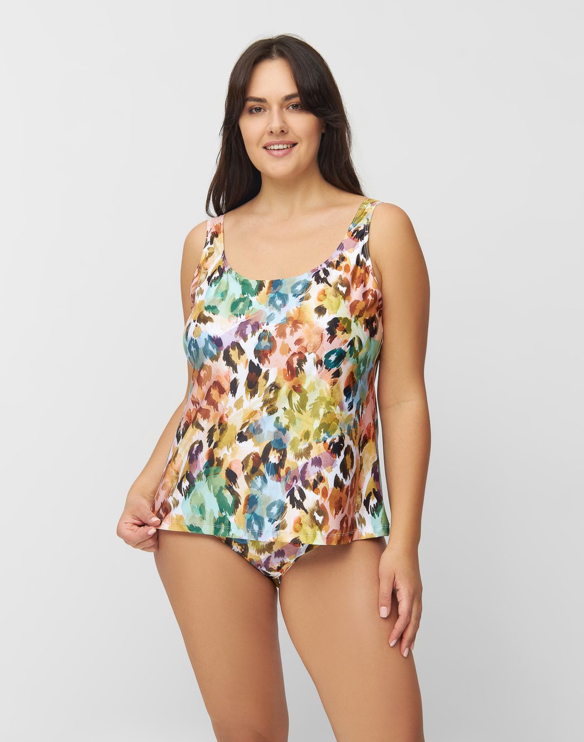Tankini Mavi Beige