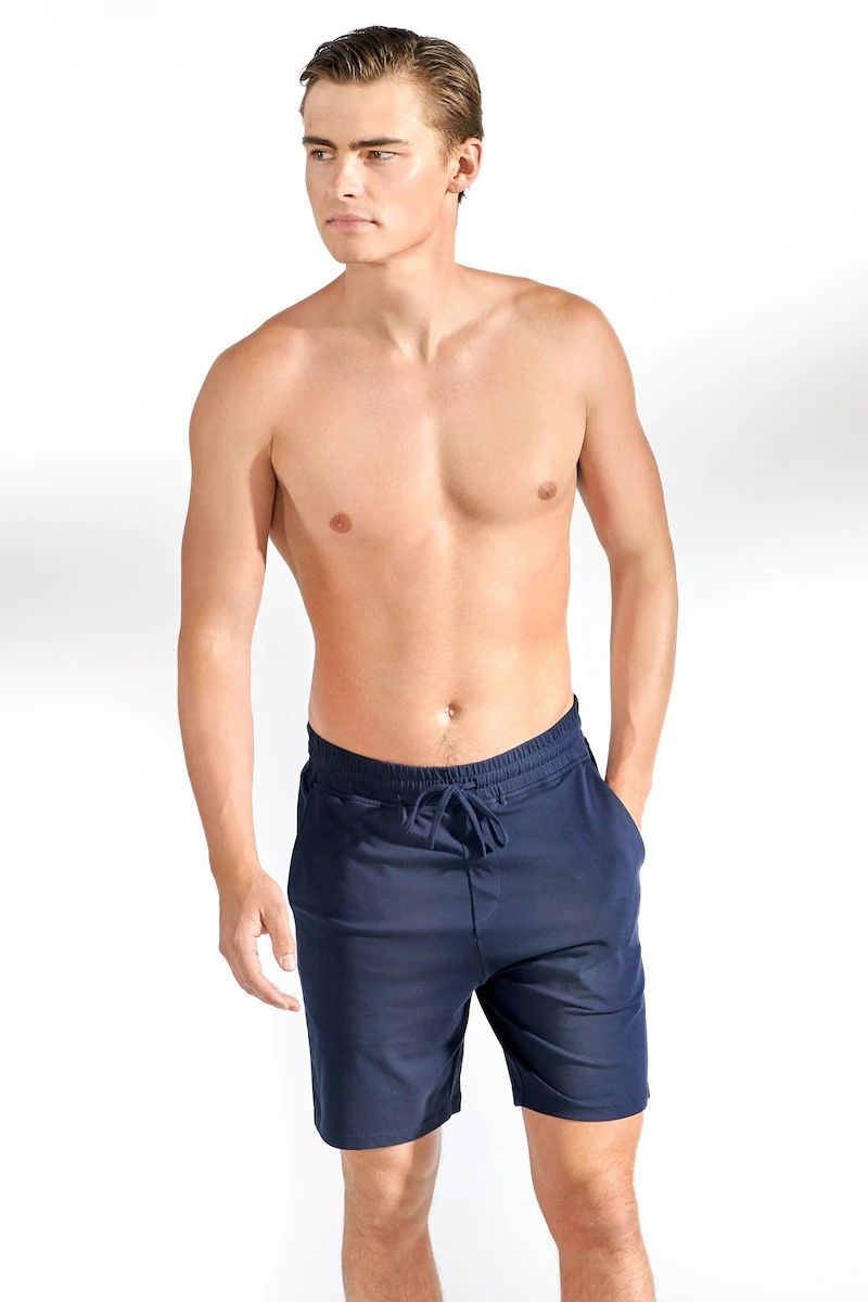 Bread & Boxer Pyjama Short Dark Navy