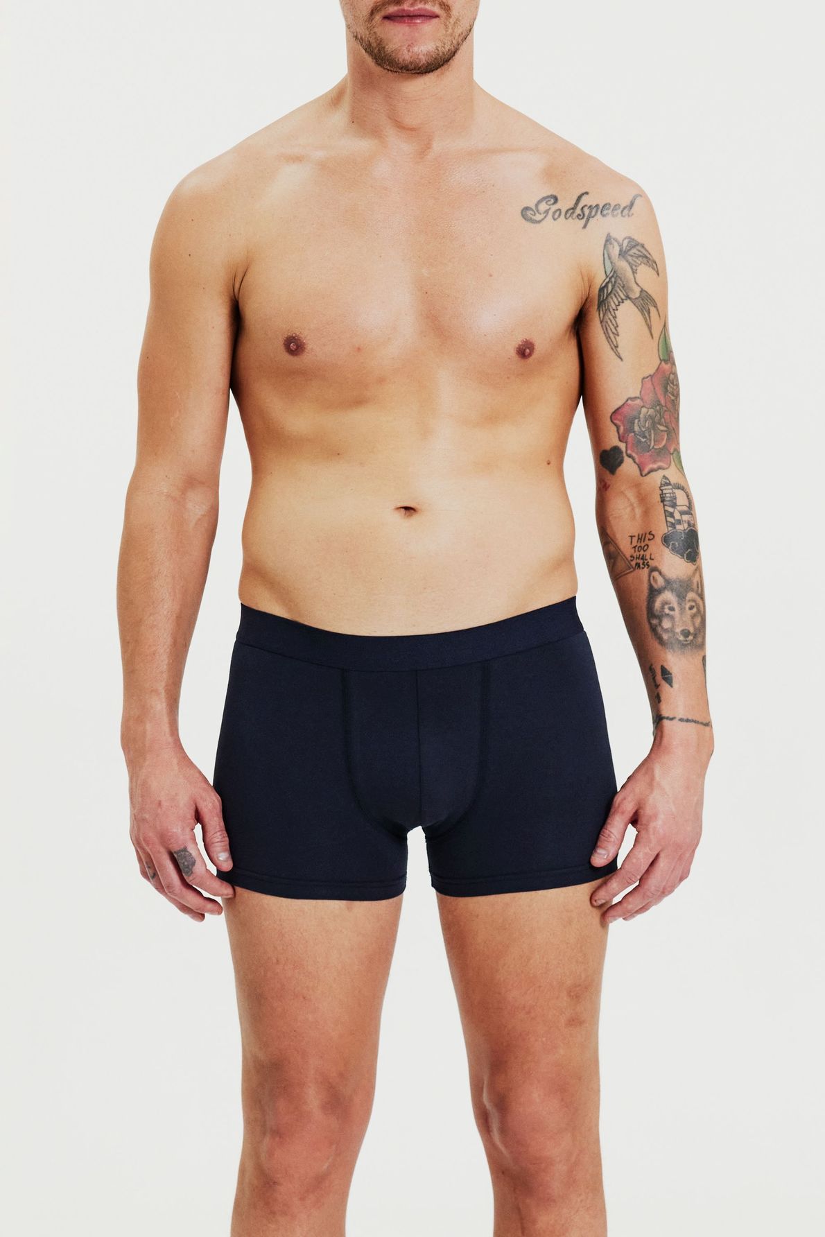 Bread & Boxer 3-Pack Boxer Brief Dark Navy